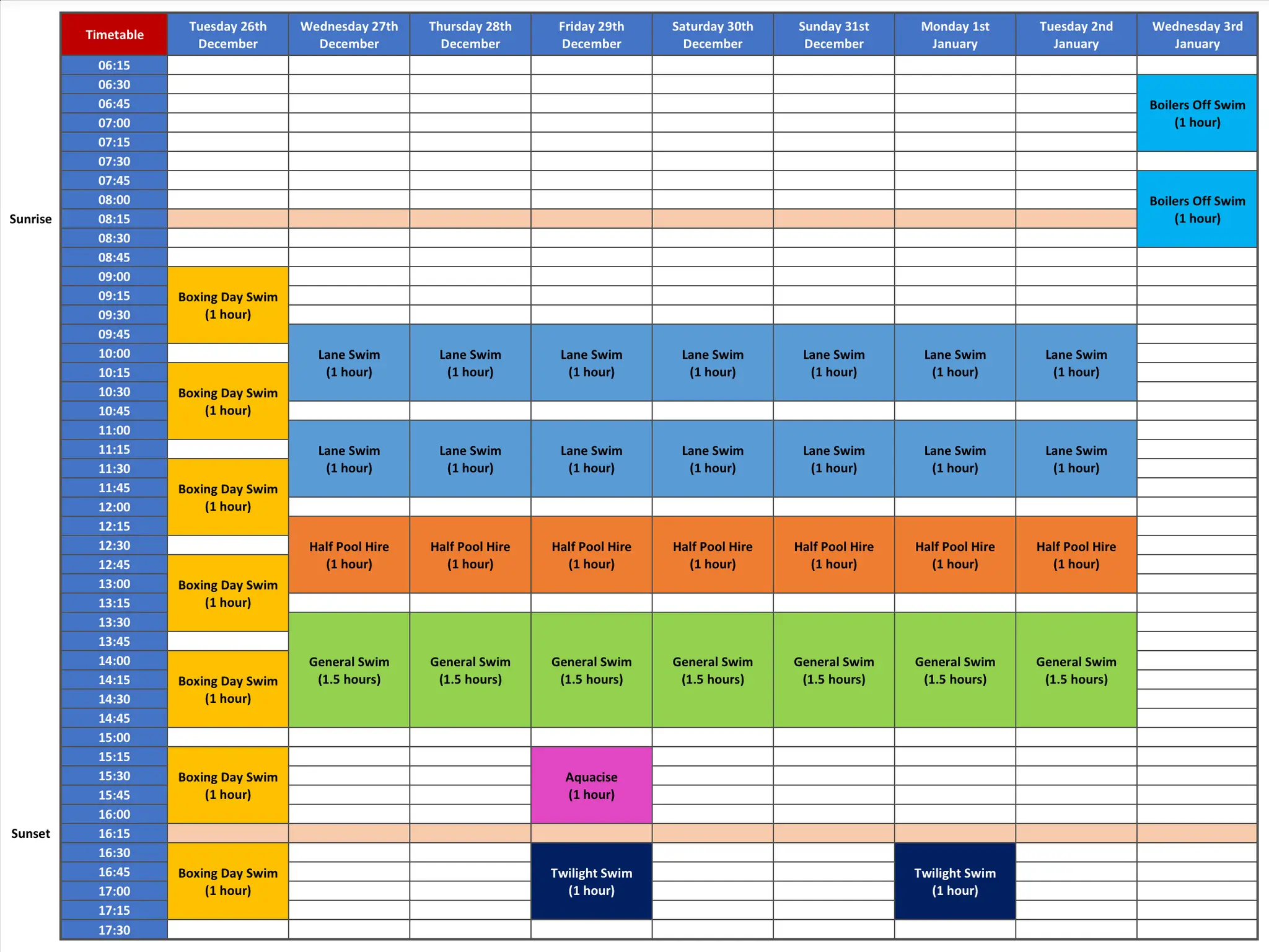 Bovey Tracey Swimming Pool