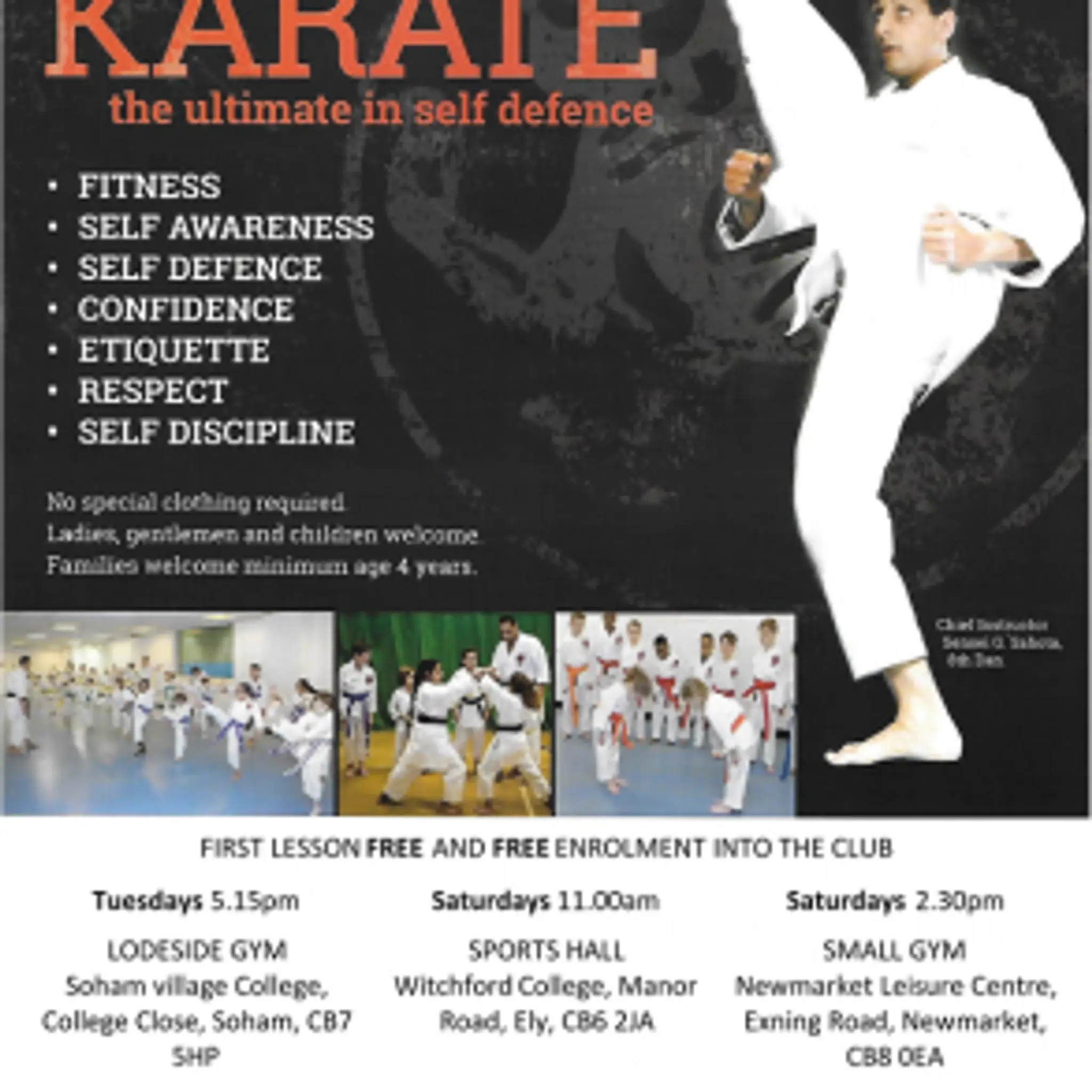 Ely, TISKA Shotokan, Karate Club