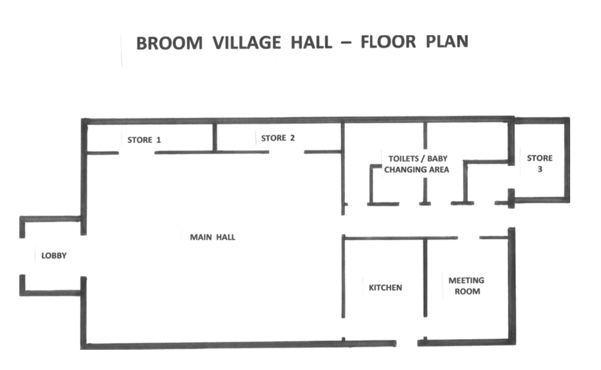 Broom Village Hall