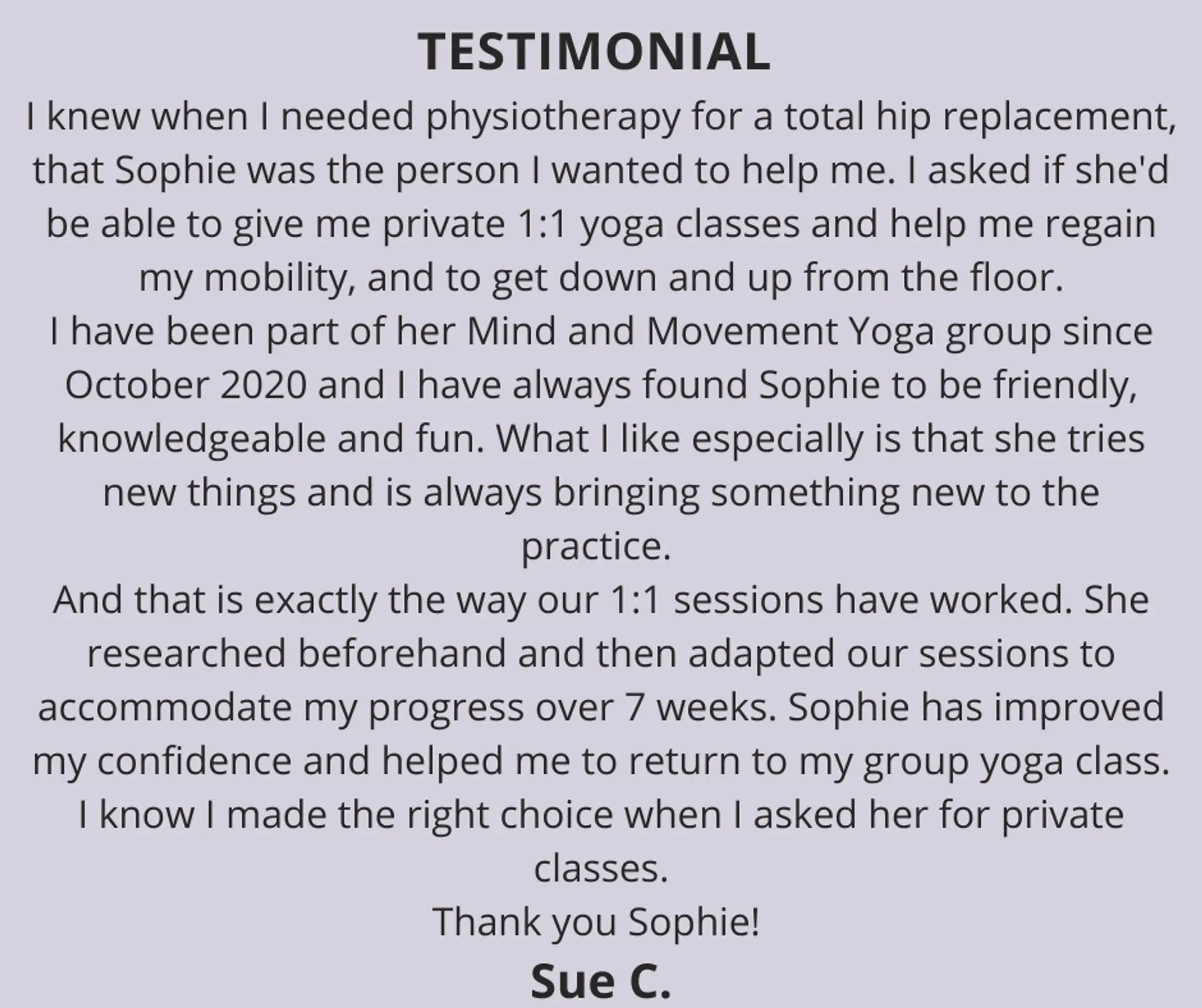 Mind and Movement Yoga