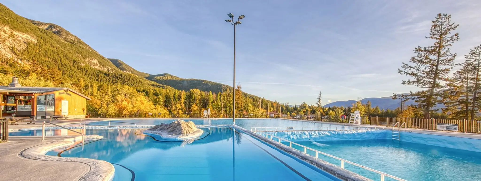 Natural Mineral Hot Springs Pools at Fairmont Hot Springs Resort
