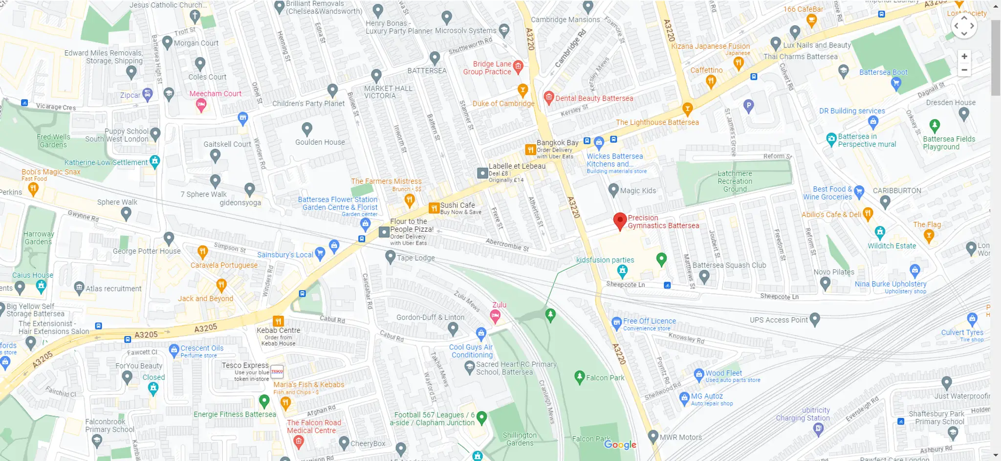 Precision Gymnastics Vauxhall