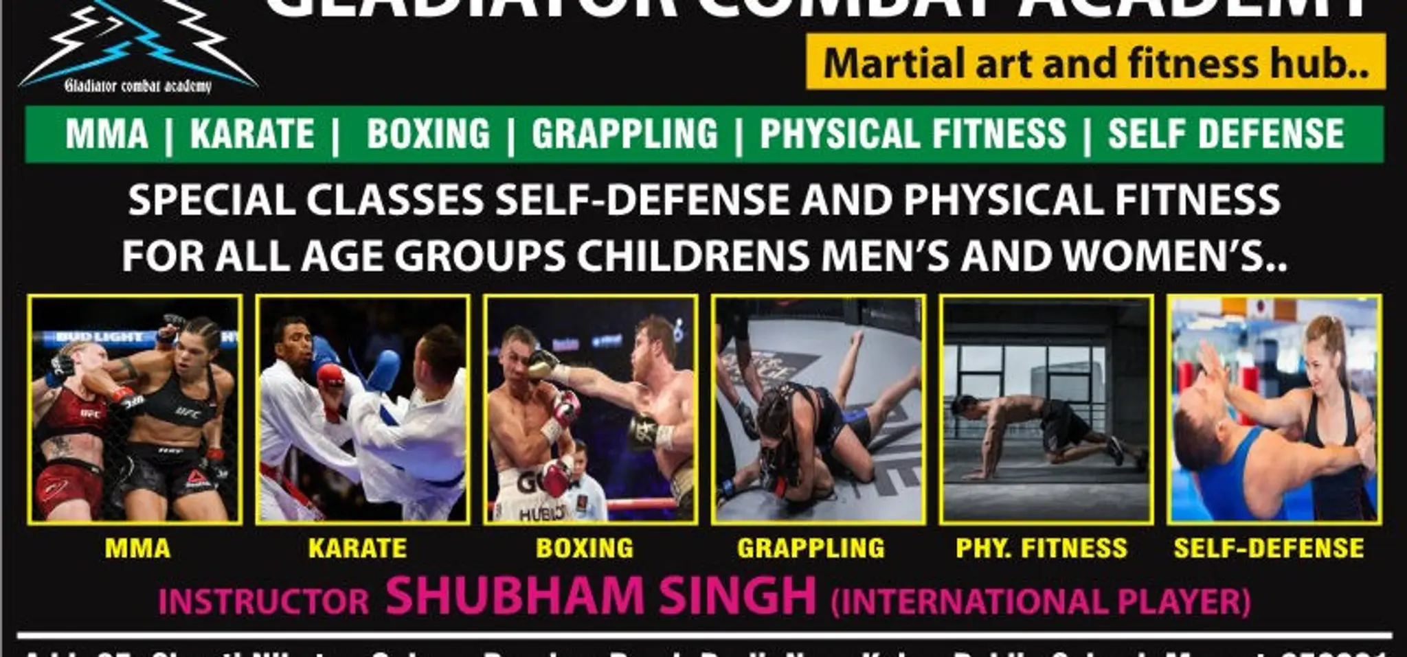 Galidator combat academy