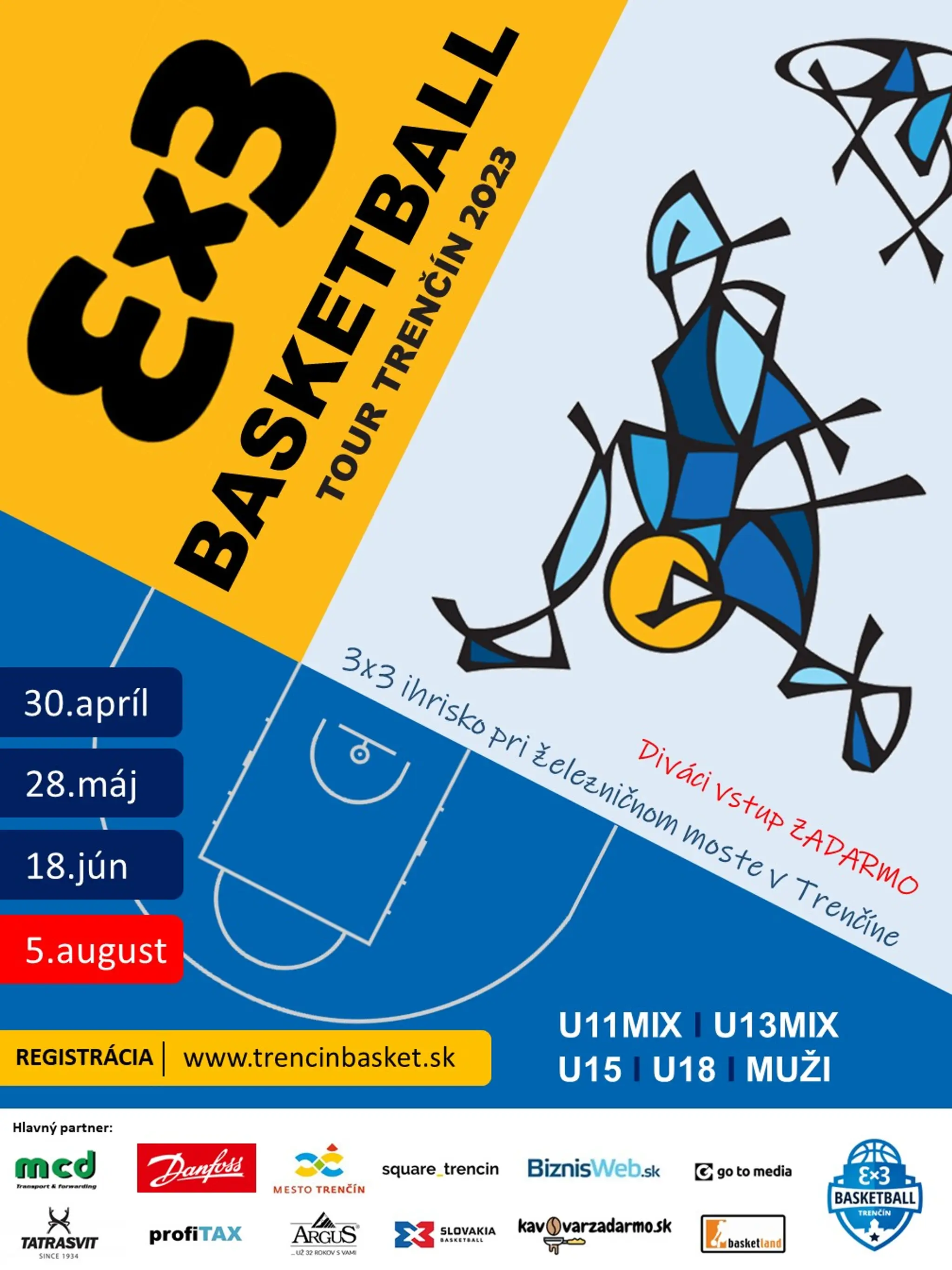3x3 ihrisko Basketball Trenčín