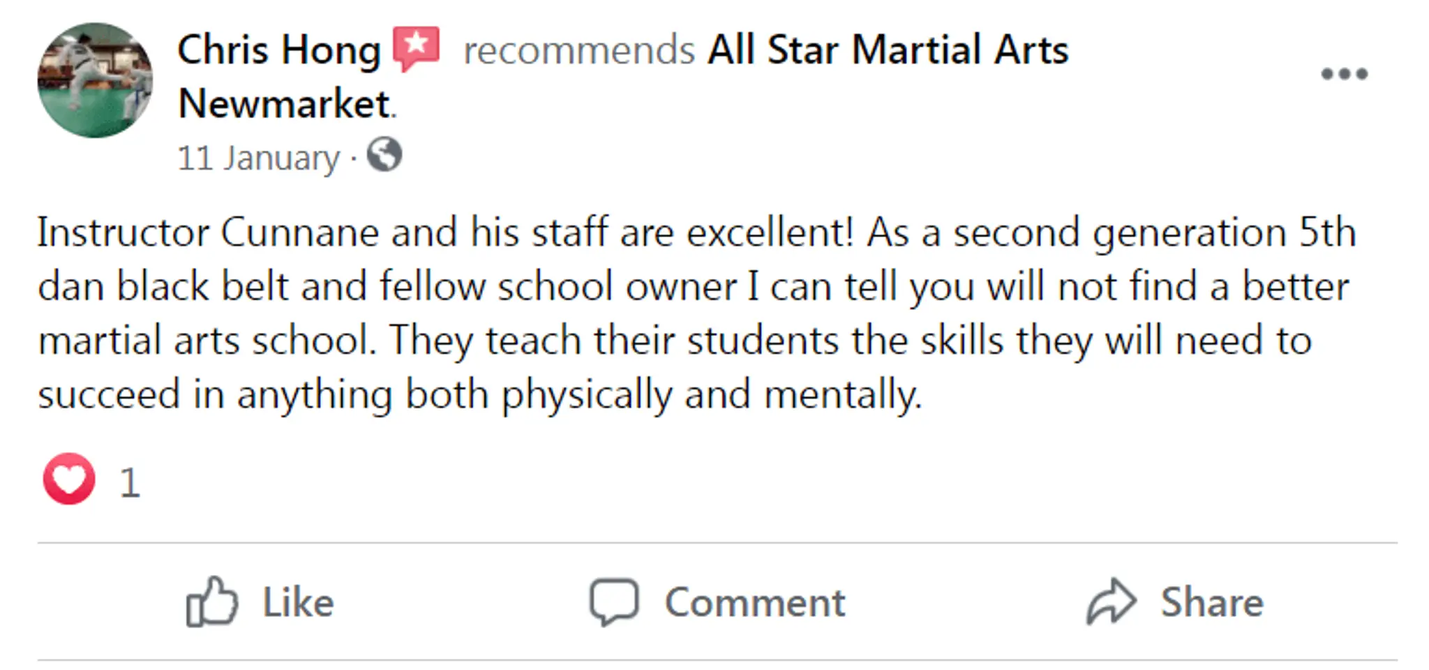 All Star Martial Arts World Newmarket Inc.