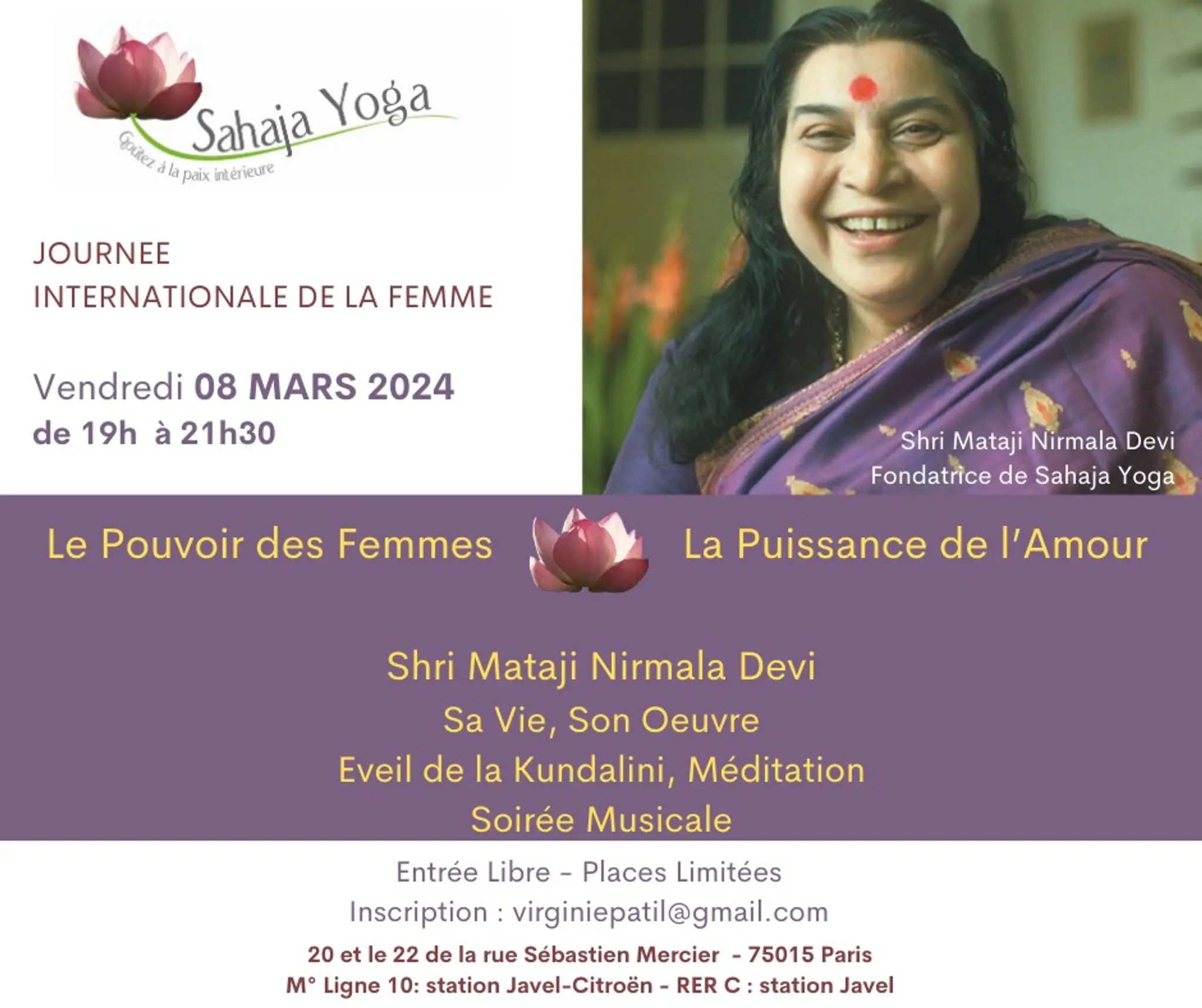 Méditation Sahaj – Essonne