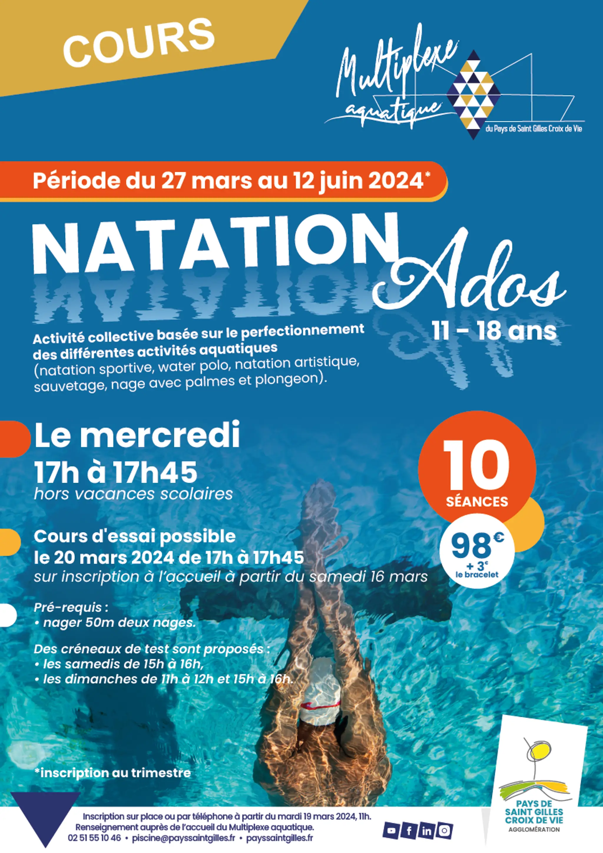 Multiplexe Aquatique du Pays de Saint Gilles Croix de Vie Agglomération