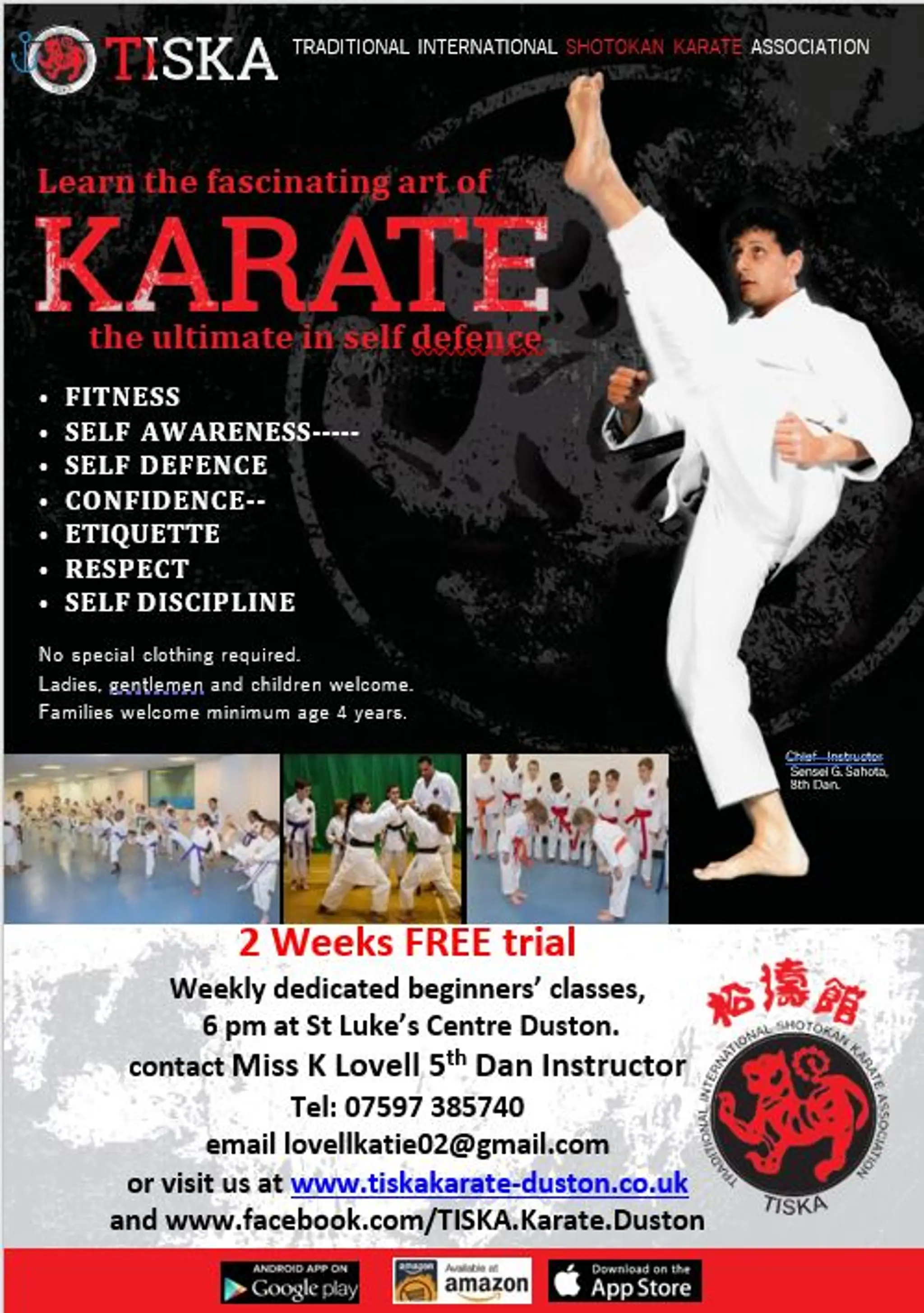 Tiska Karate Duston