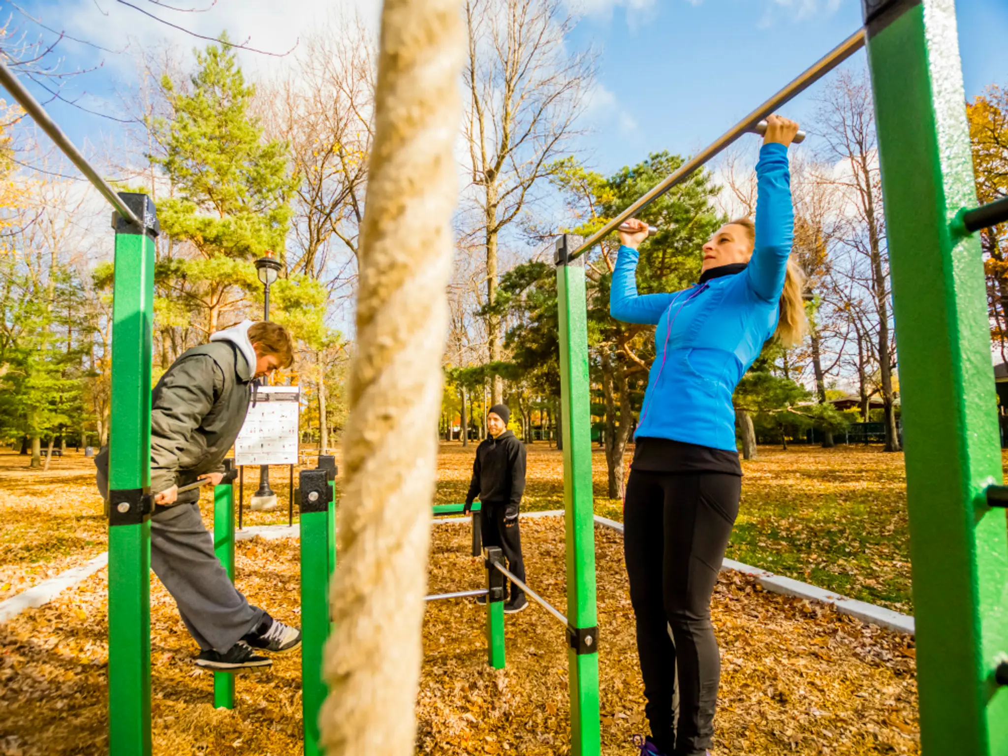 Parc d'entranement extrieur - AtlasBarz