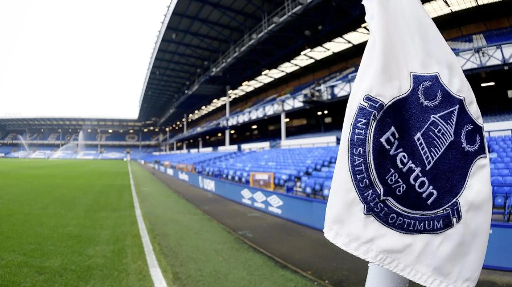 Everton Subbuteo Men by Paul Curtis