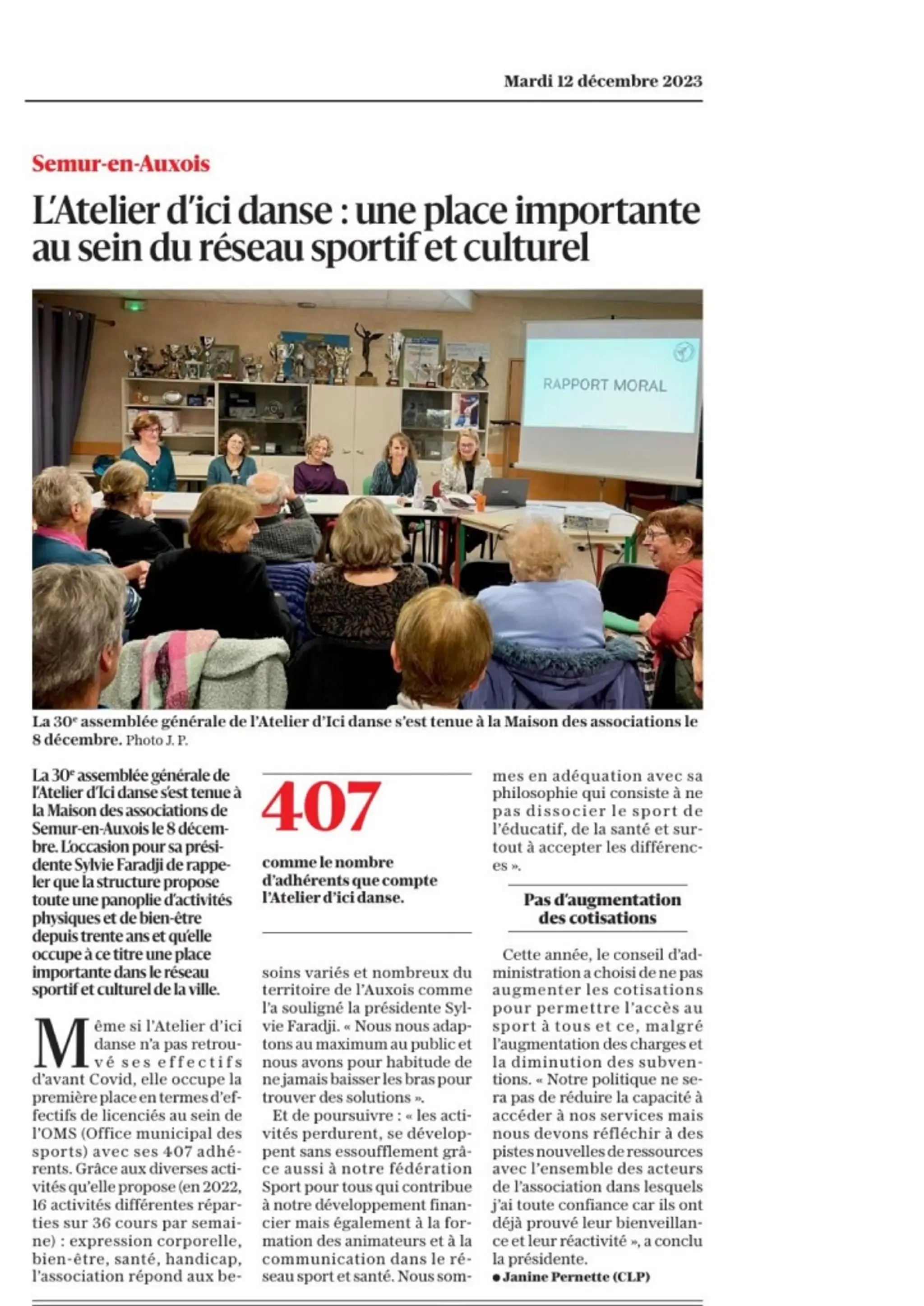 Atelier D'ici Danse
