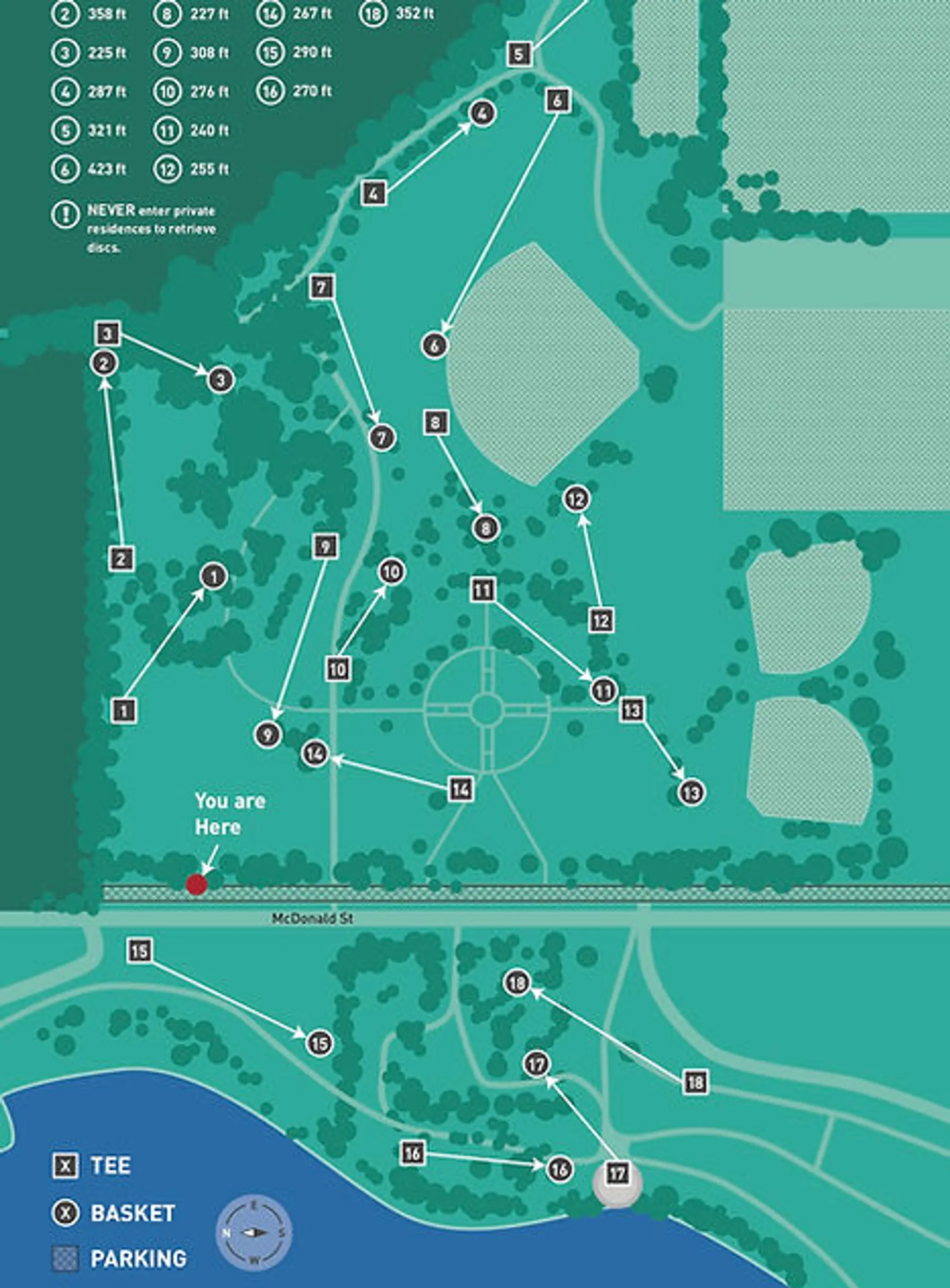 Regent Park Disc Golf Course