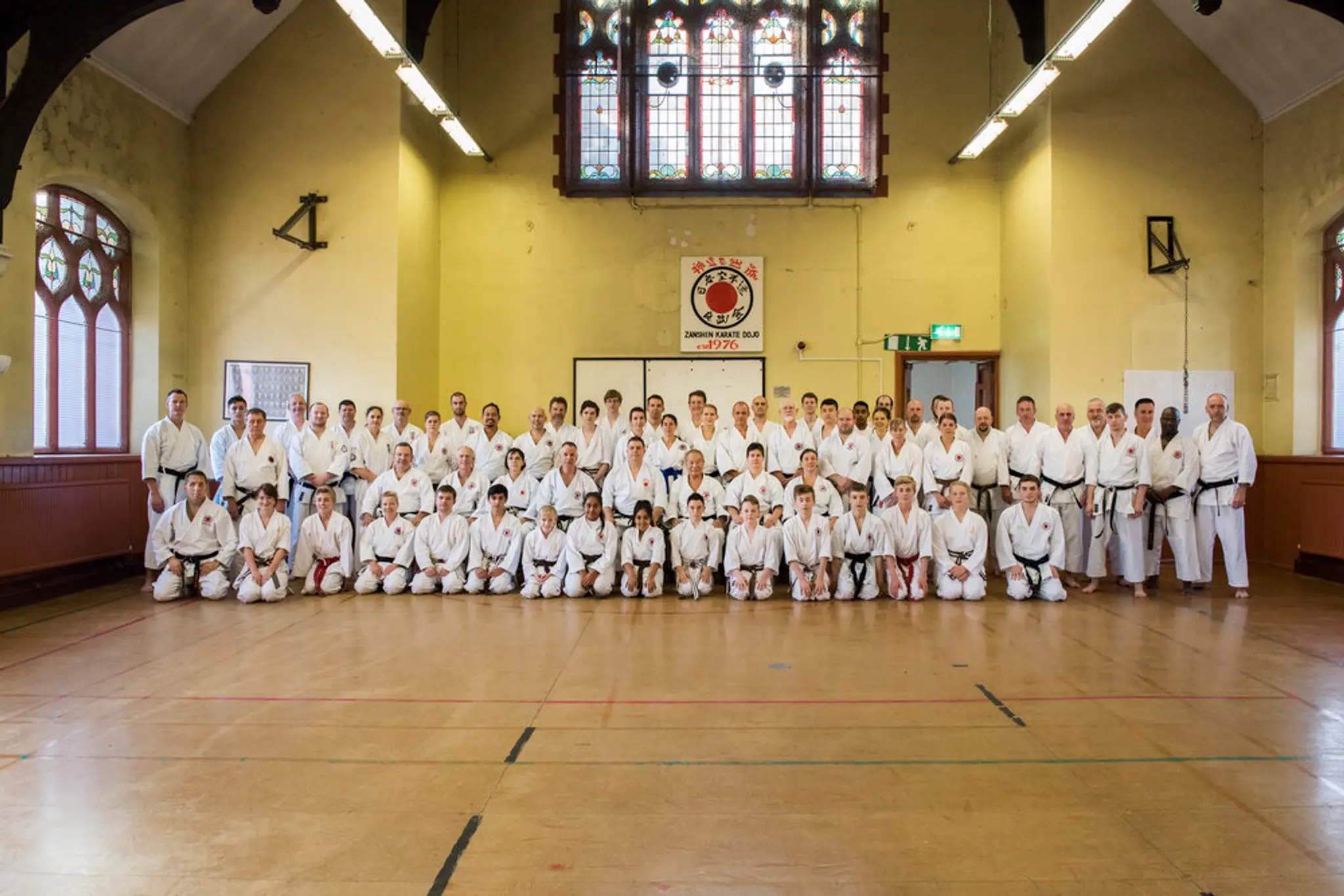 JKR Karate. Zanshin Hombu Dojo UK