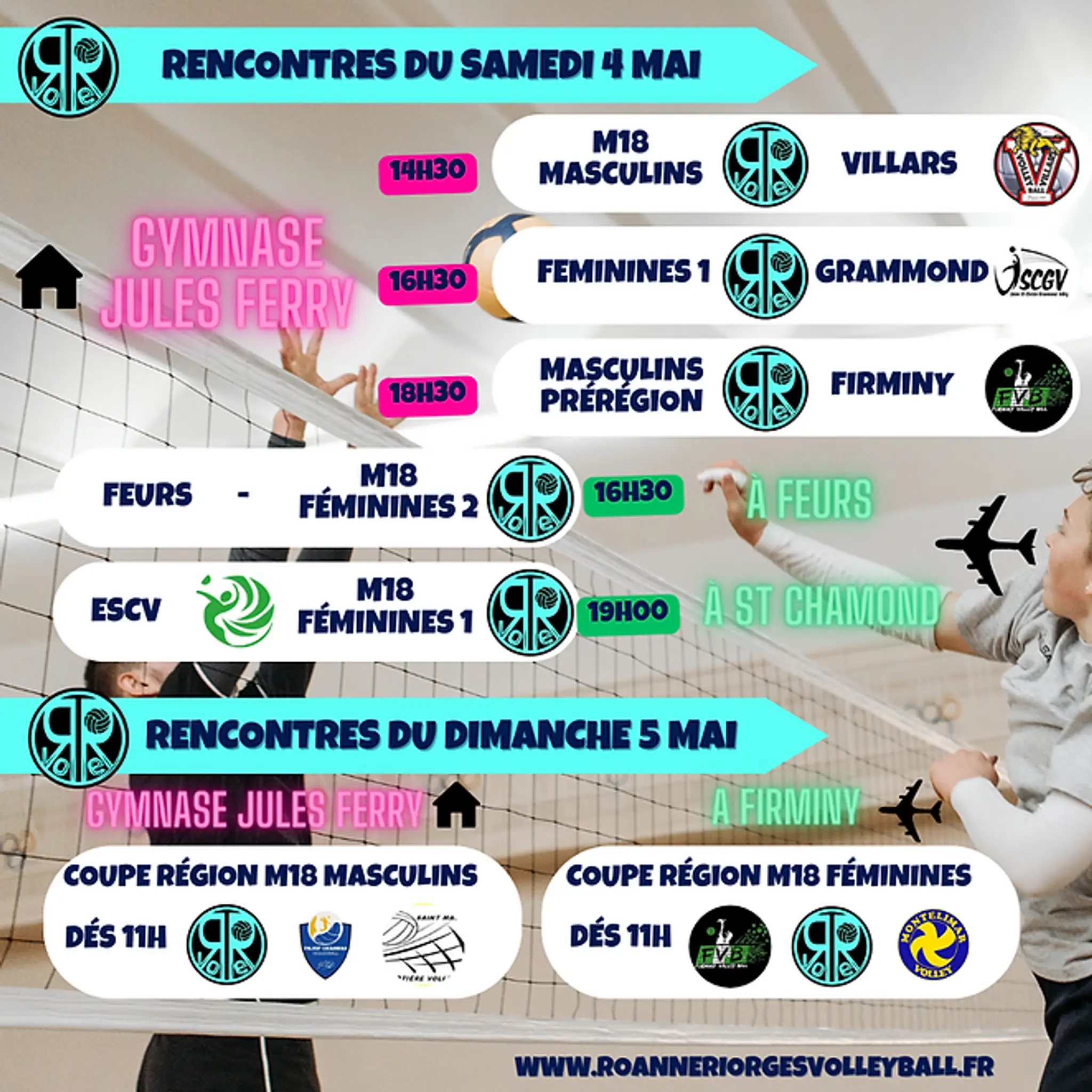 Roanne Riorges Volley Ball