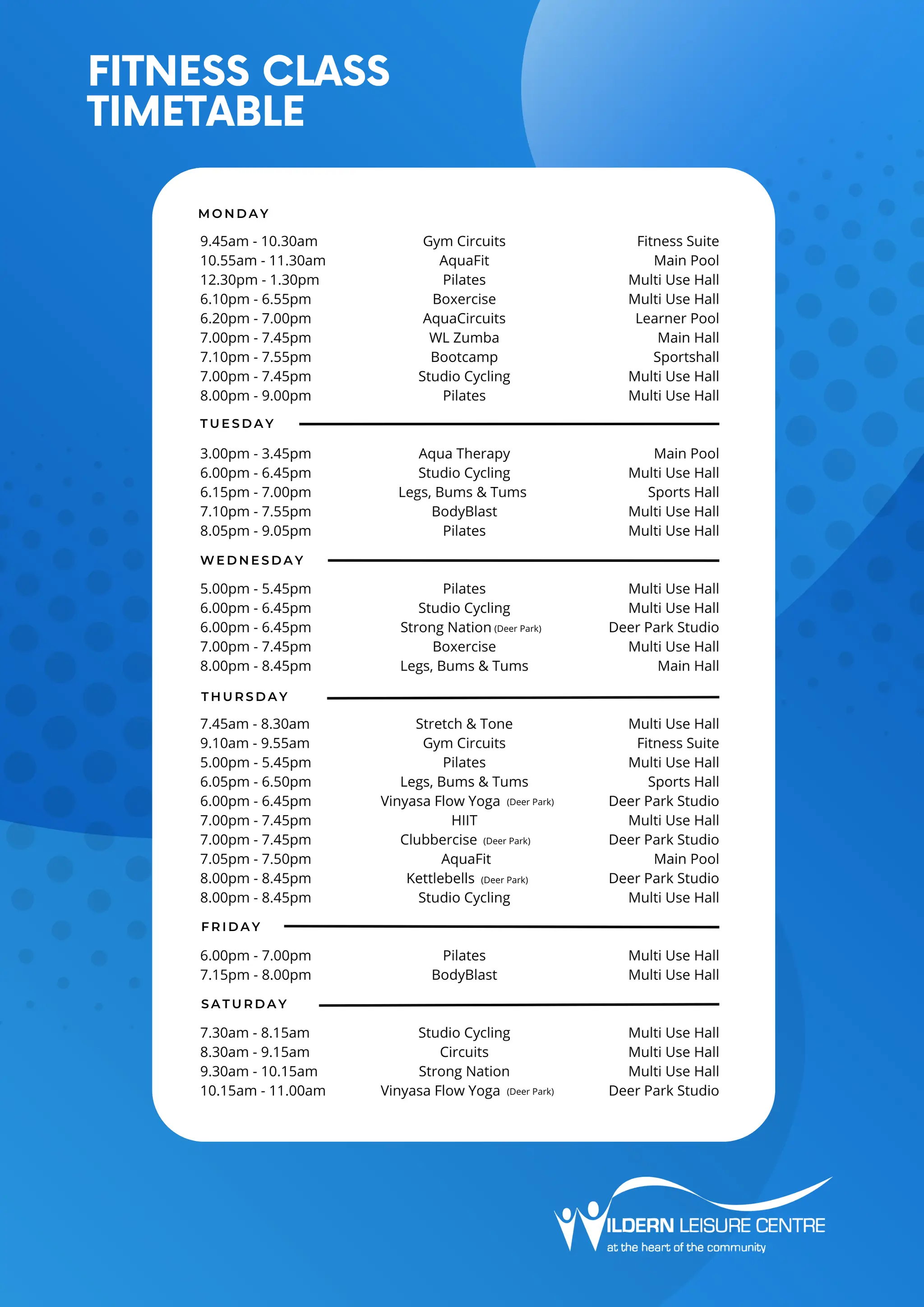 Wildern Leisure Centre