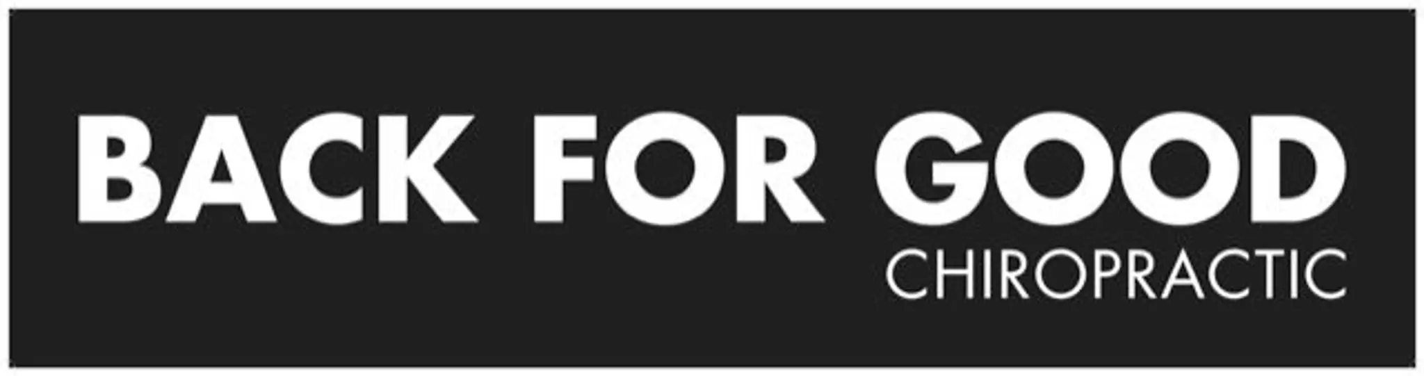 BACK FOR GOOD Chiropractic 0800 222 544