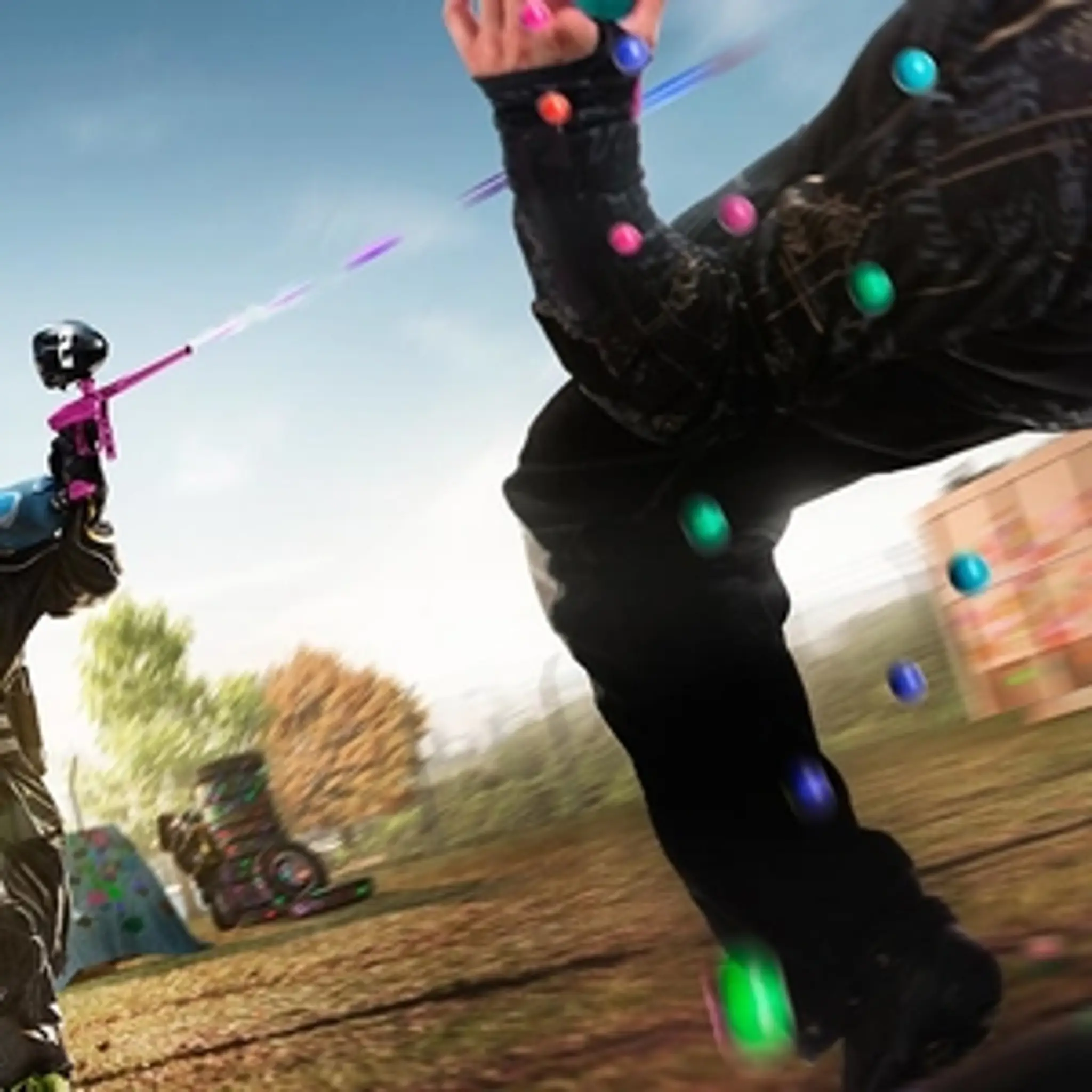 PAINTBALL A LA FERME