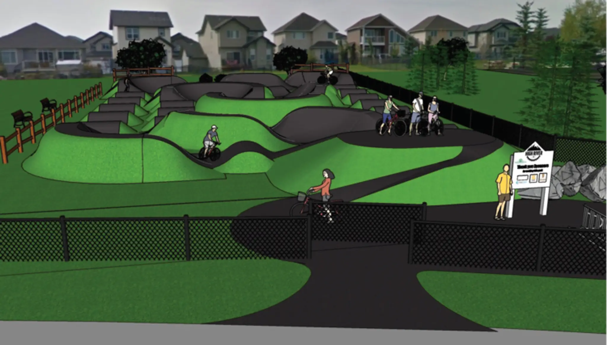 High River Pump Track