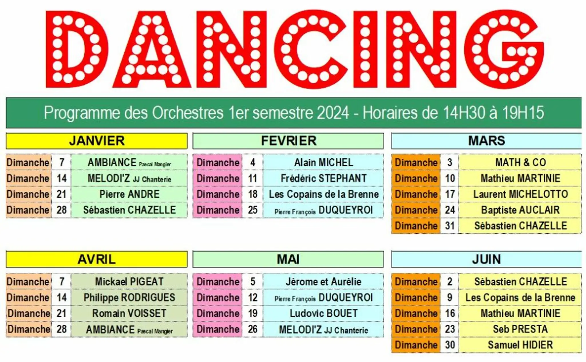 Café Dancing de Maison Rouge