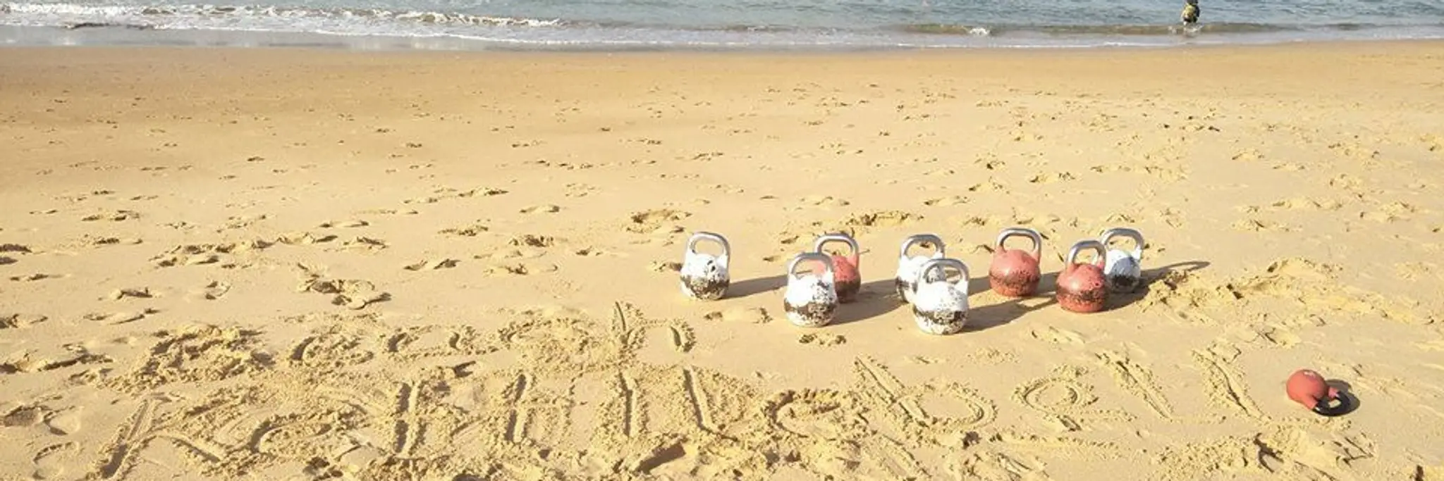 Beach Kettlebells