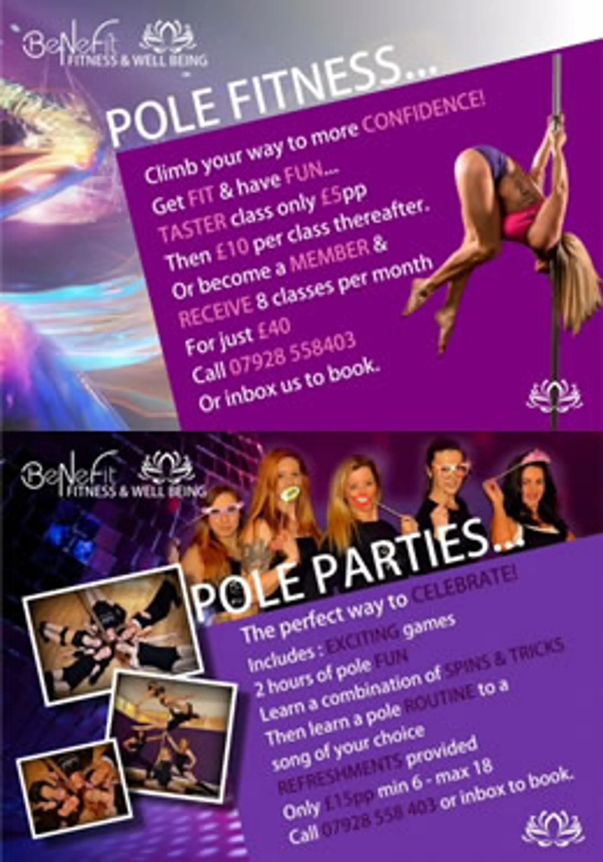 Benefit Pole & Aerial Dance Studio