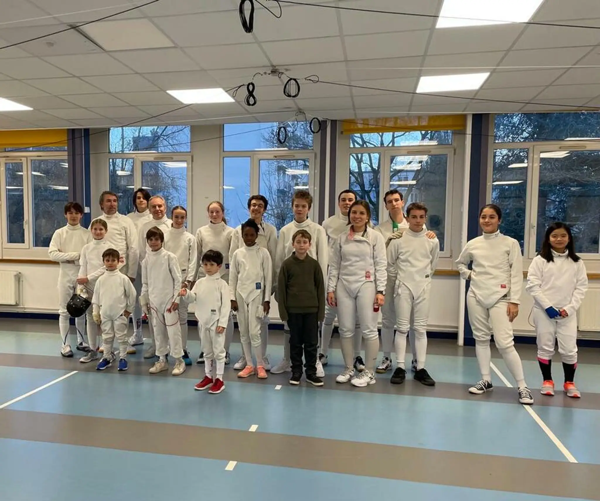 AS Meudon Escrime - salle d'armes