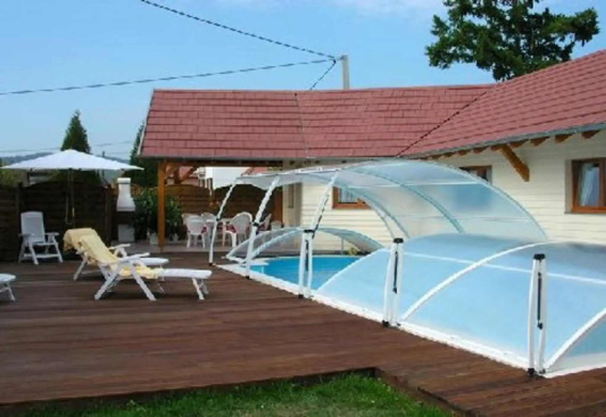 Gîtes 4 étoiles location avec piscine chauffée jacuzzi sauna (Alsace Bas Rhin Gertwiller)