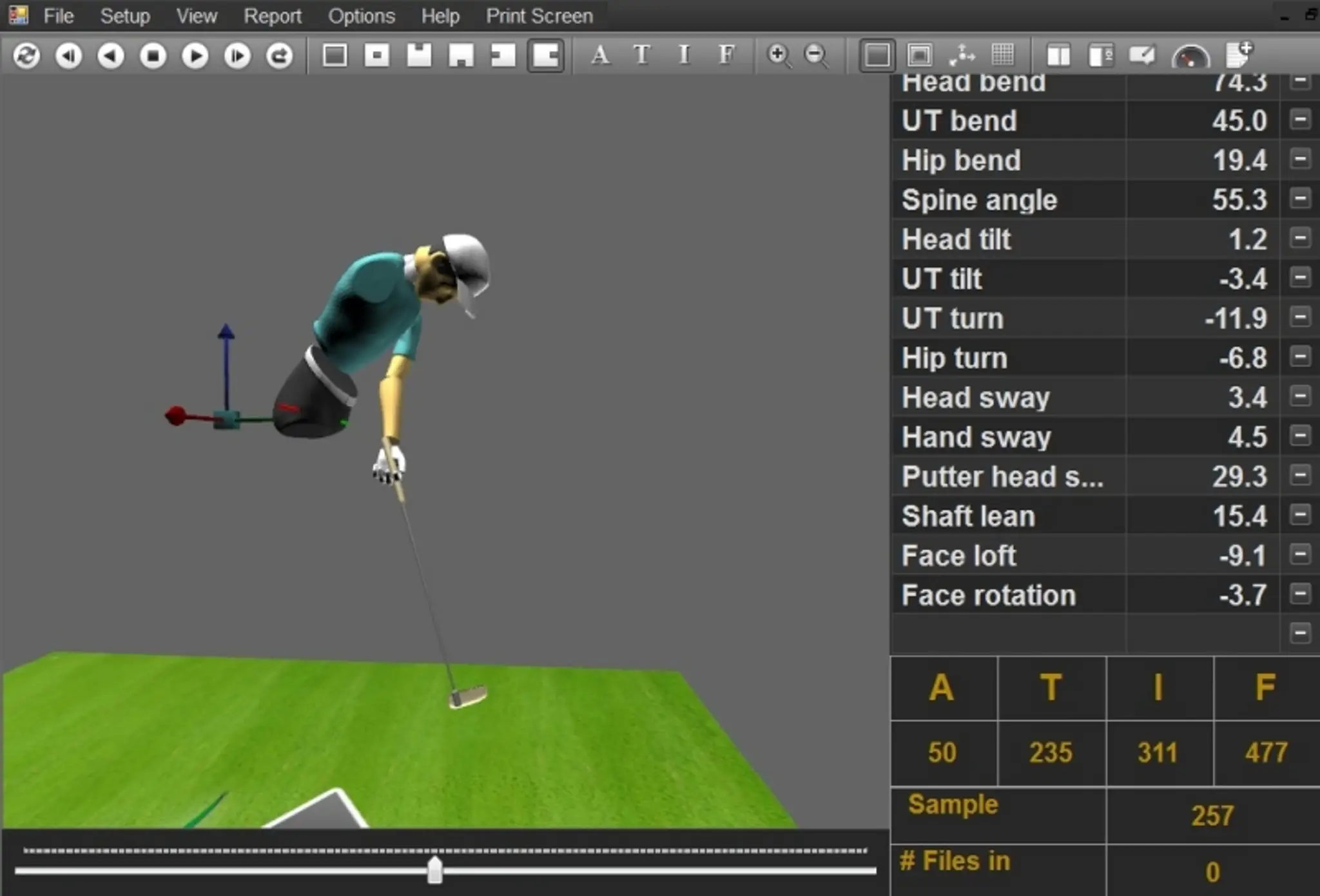 Total Golf Analysis