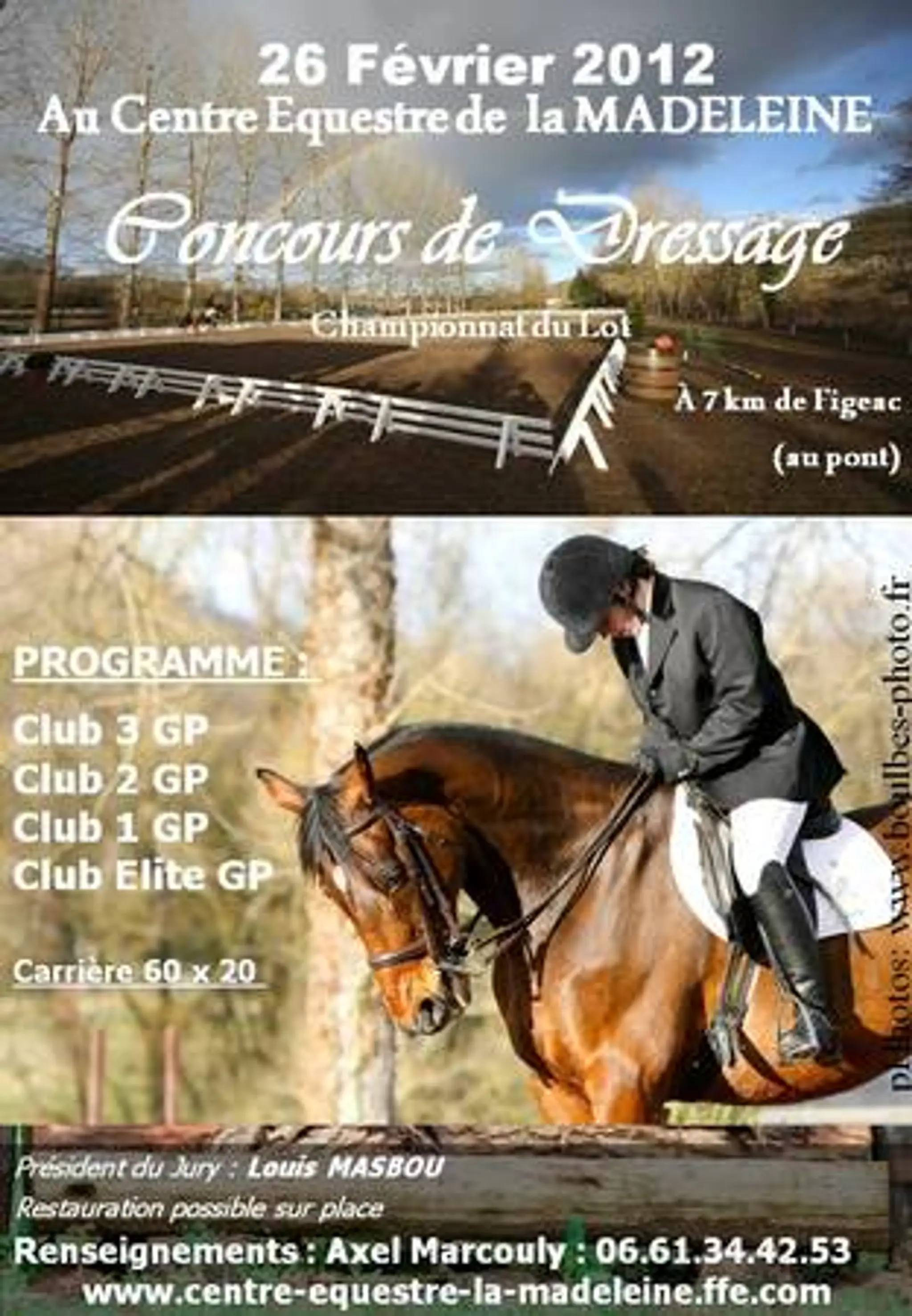 CENTRE EQUESTRE DU PONT DE LA MADELEINE