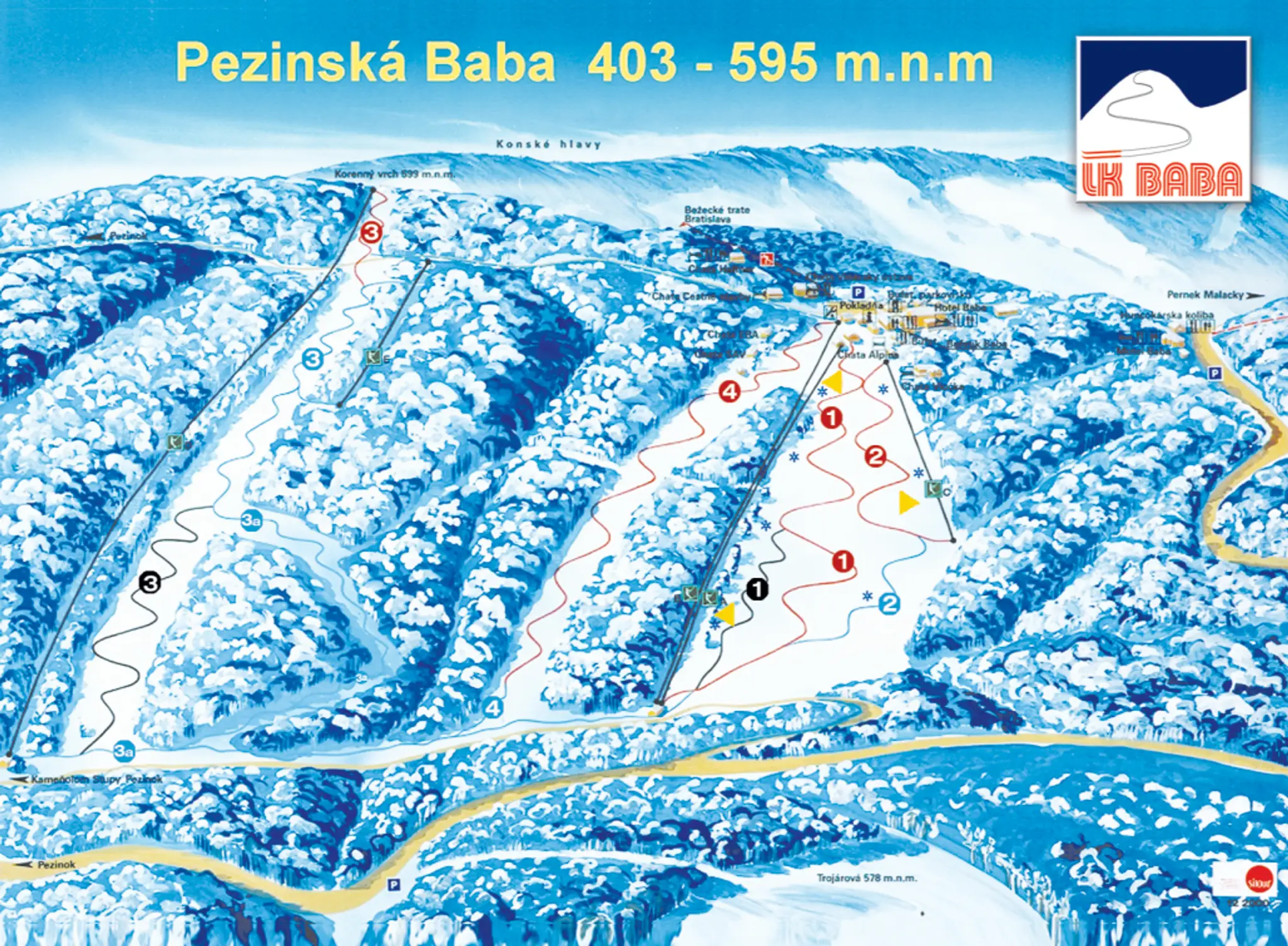 Ski resort Pezinská Baba