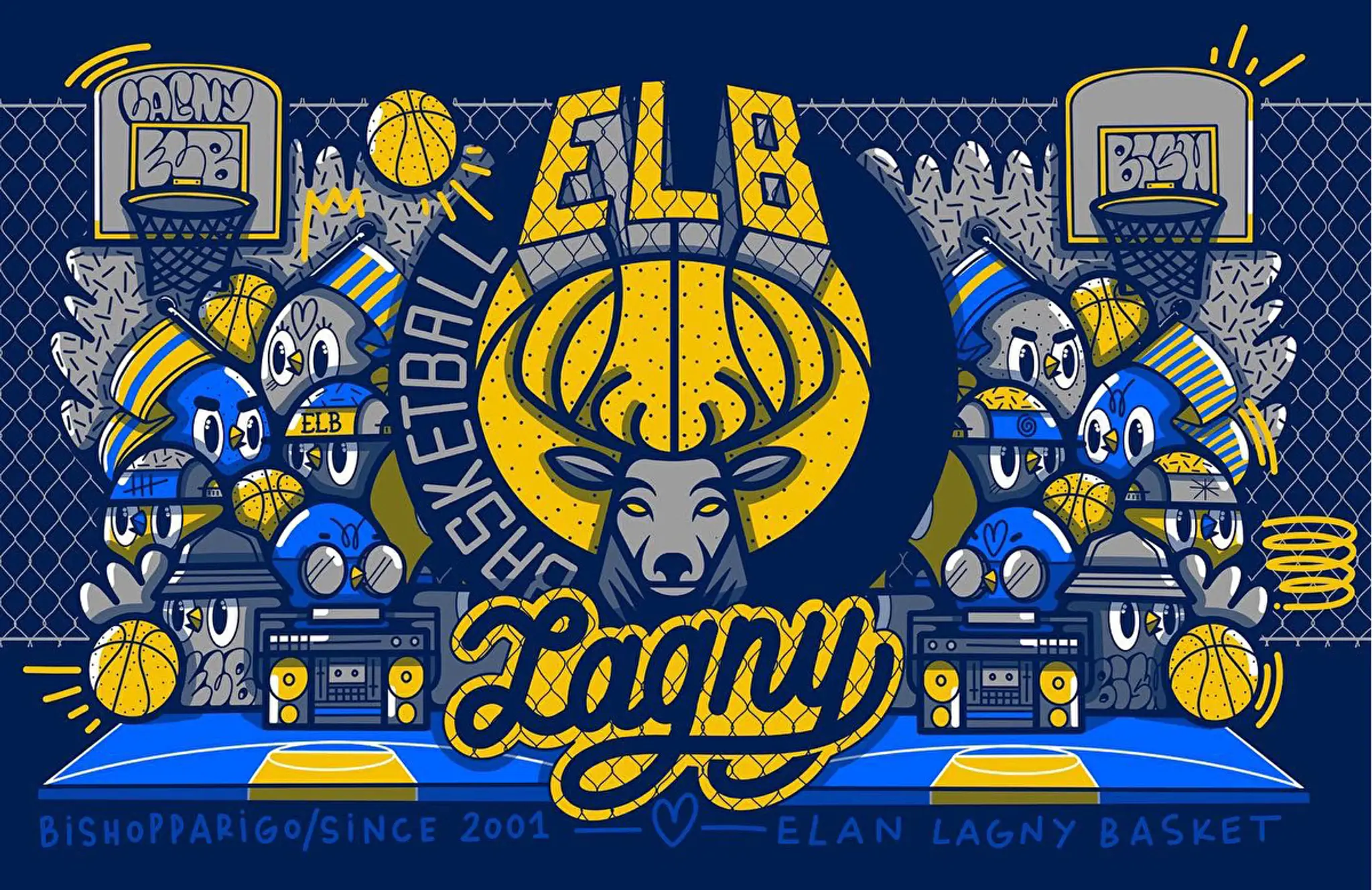 ELAN LAGNY BASKET
