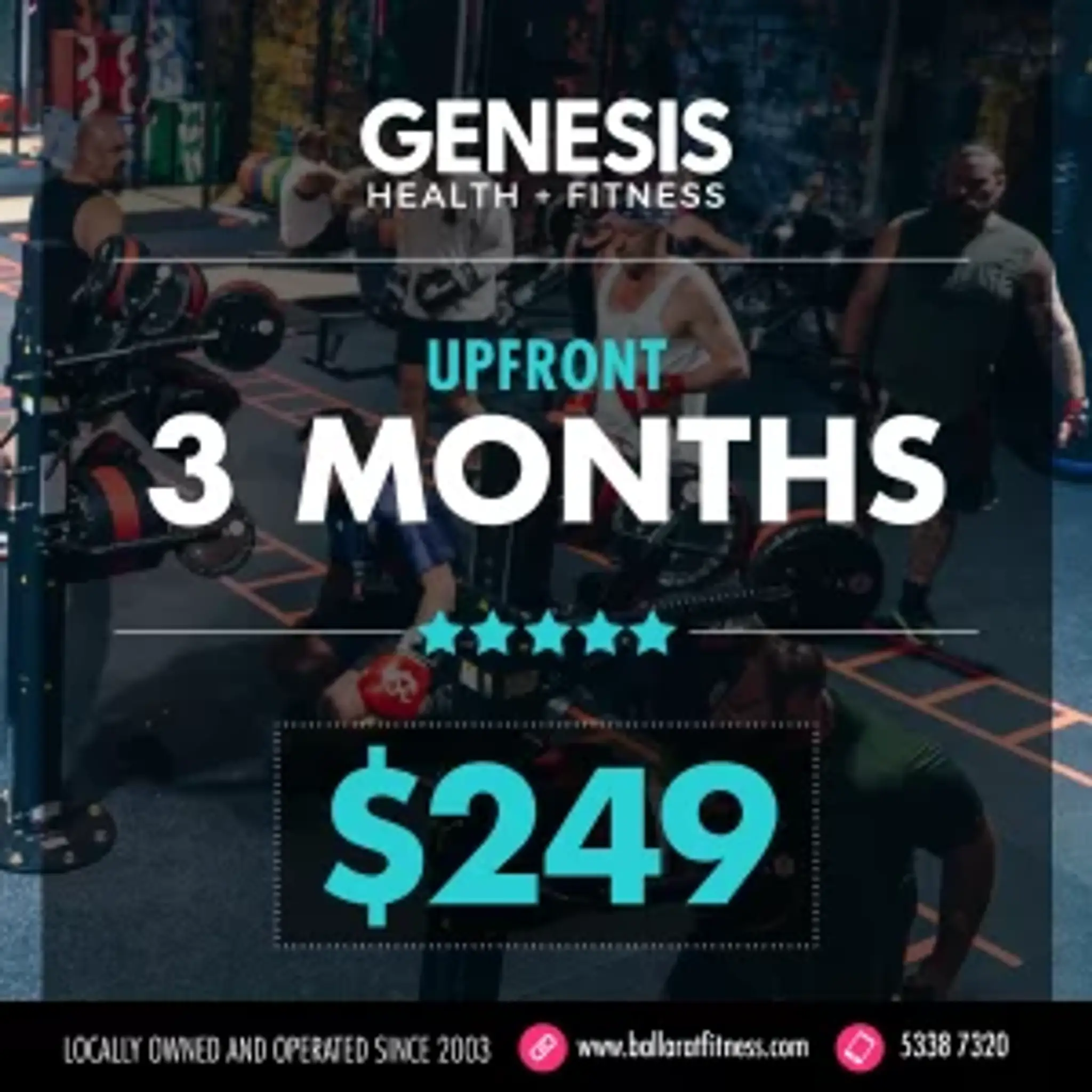 Genesis 24/7 Gym Ballarat (formerly Body&Soul)