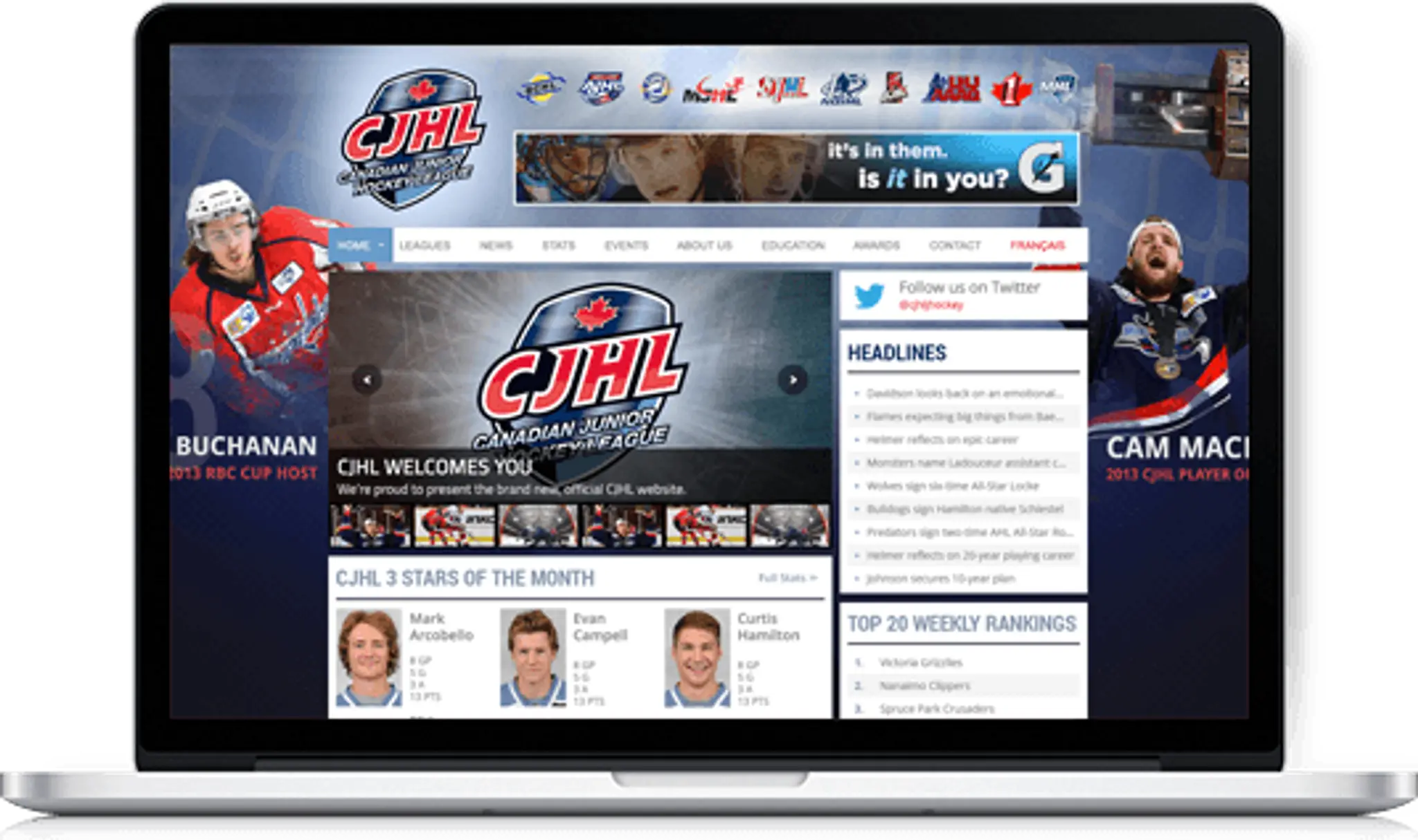 St Catharines Falcons Jr. B.