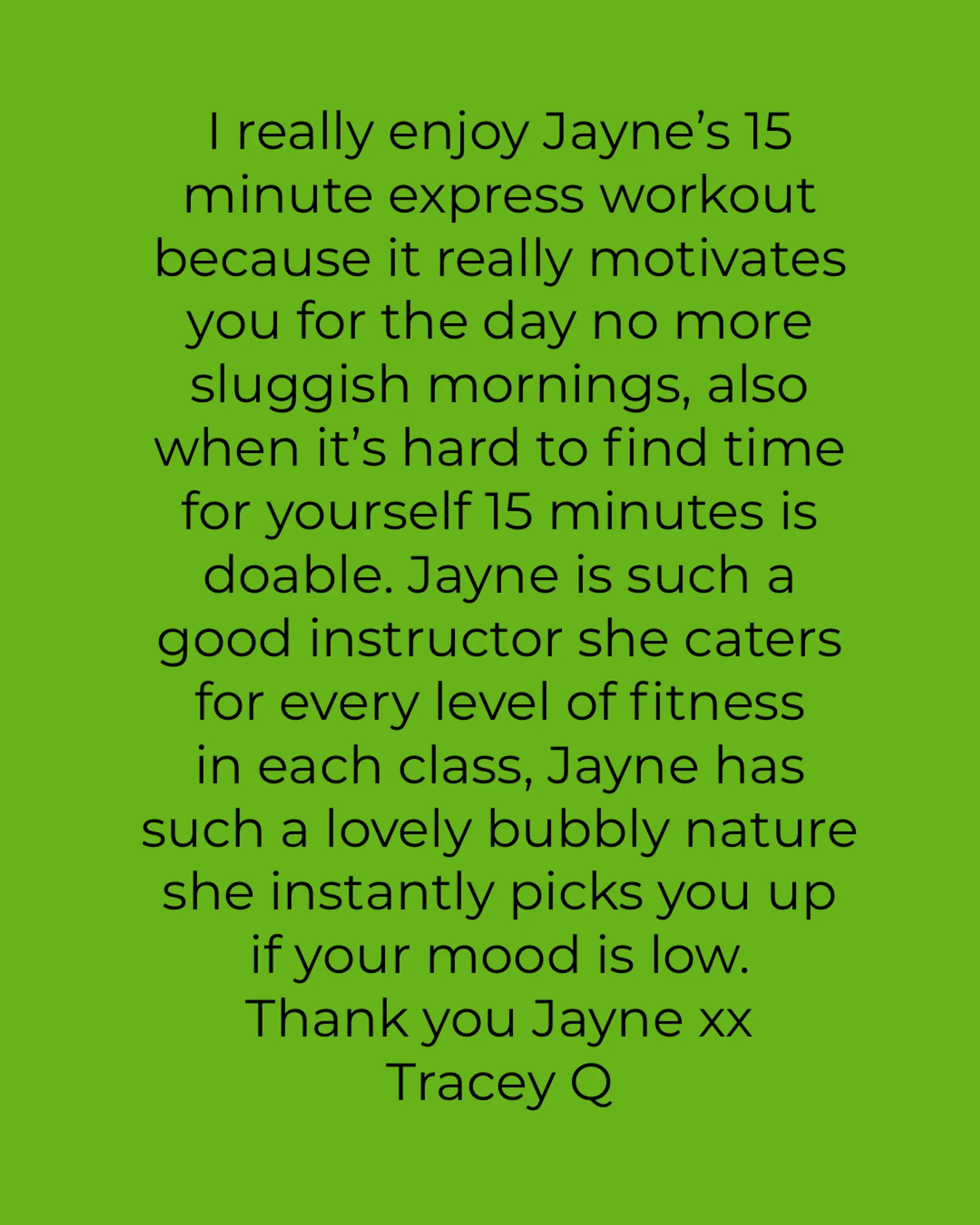 Jayne Wetton Fitness