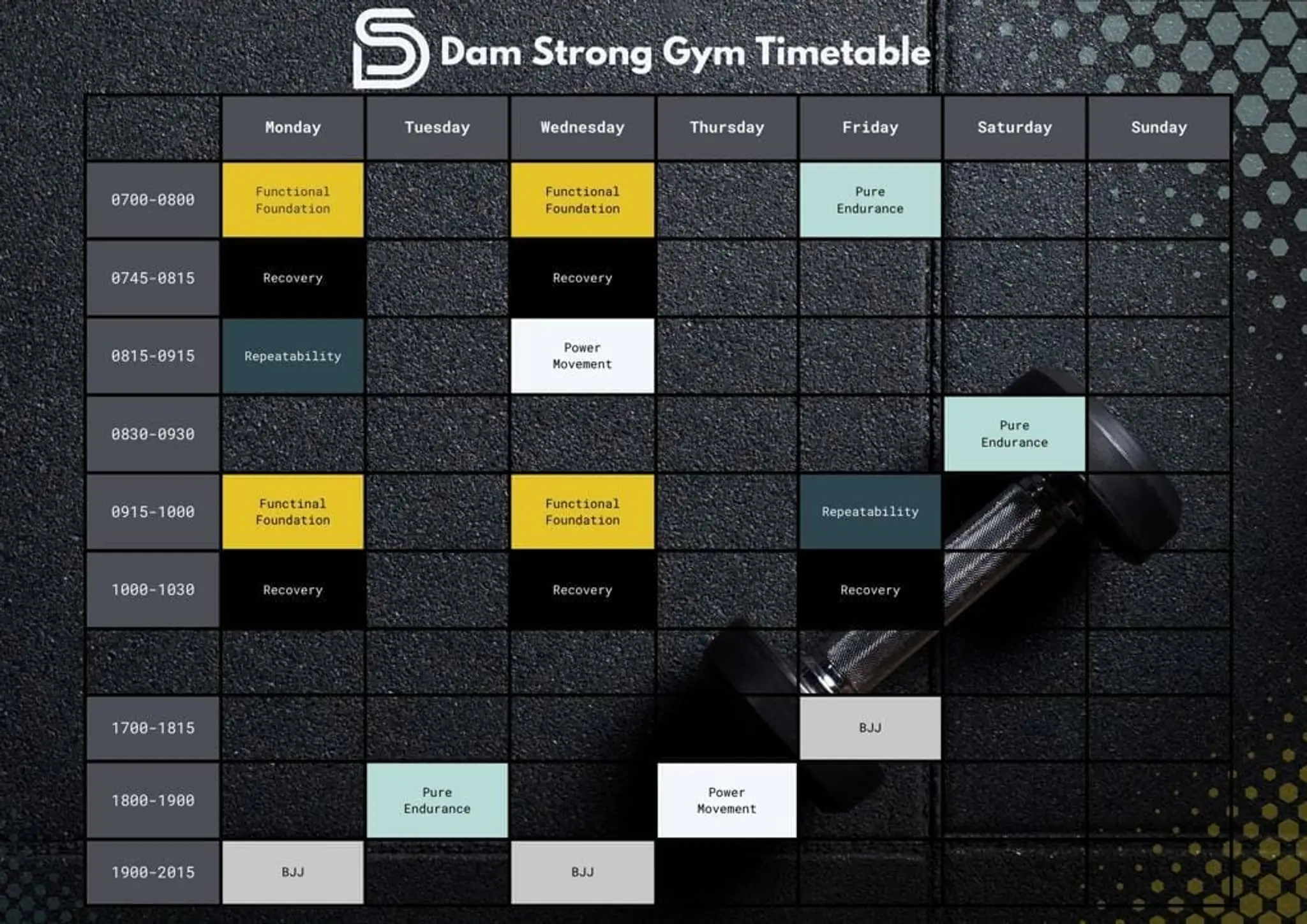 Dam Strong Gym Outdoor Fitness and Nutrition Shrewsbury