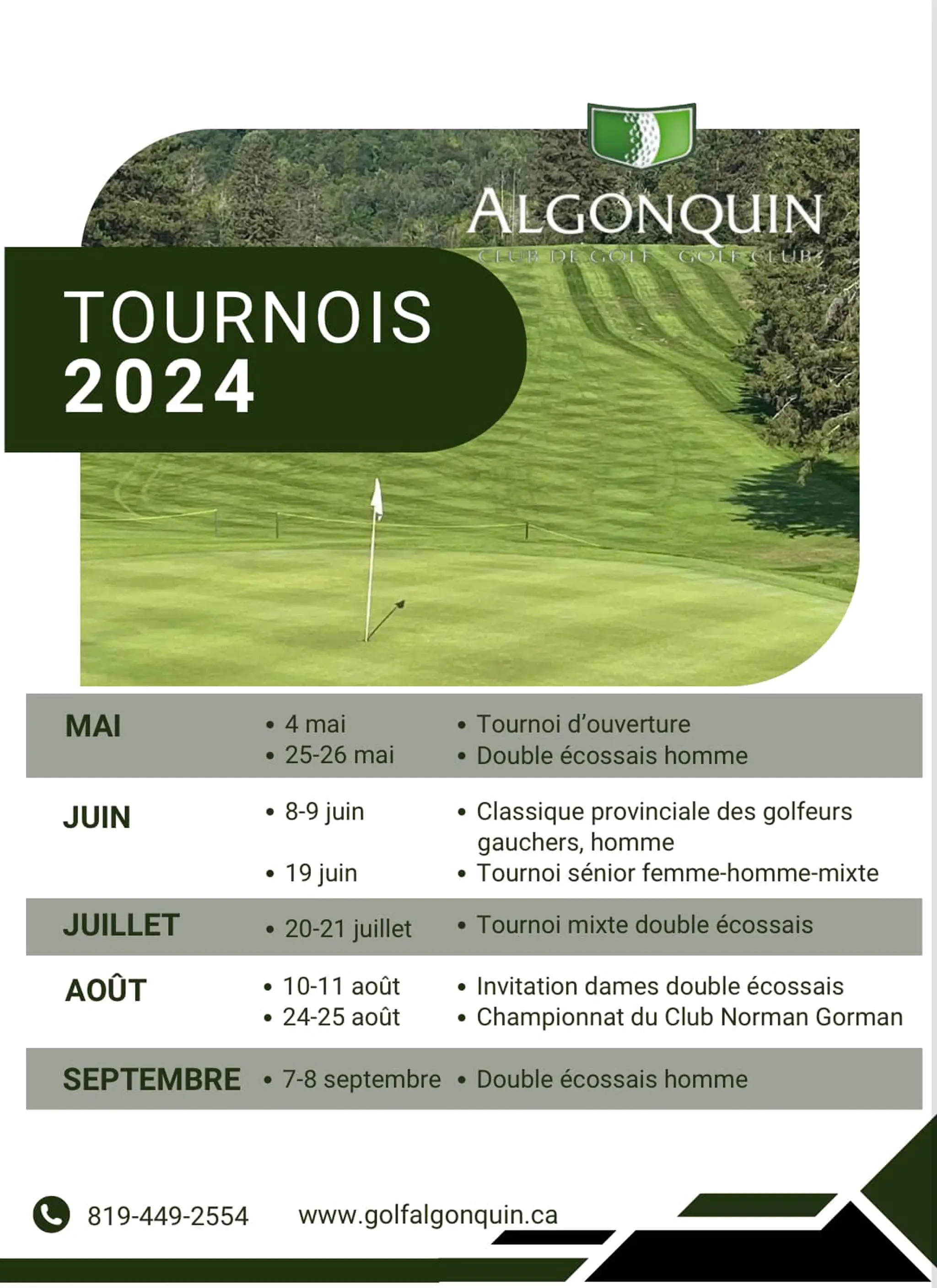 Club De Golf Algonquin