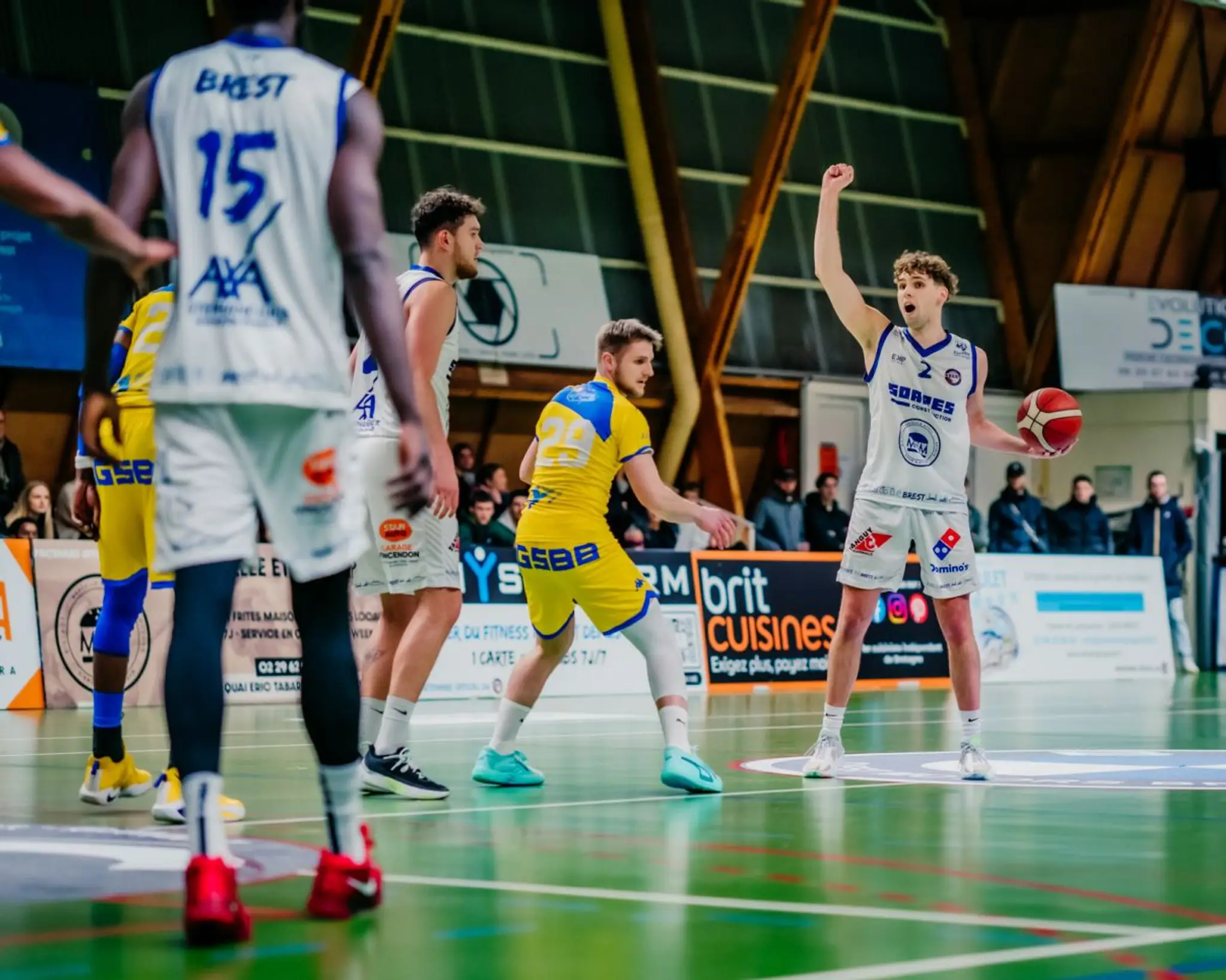 Brest Métropole Basket (Fusion Brest Basket 29 / Etendard 1952) - Rive Droite