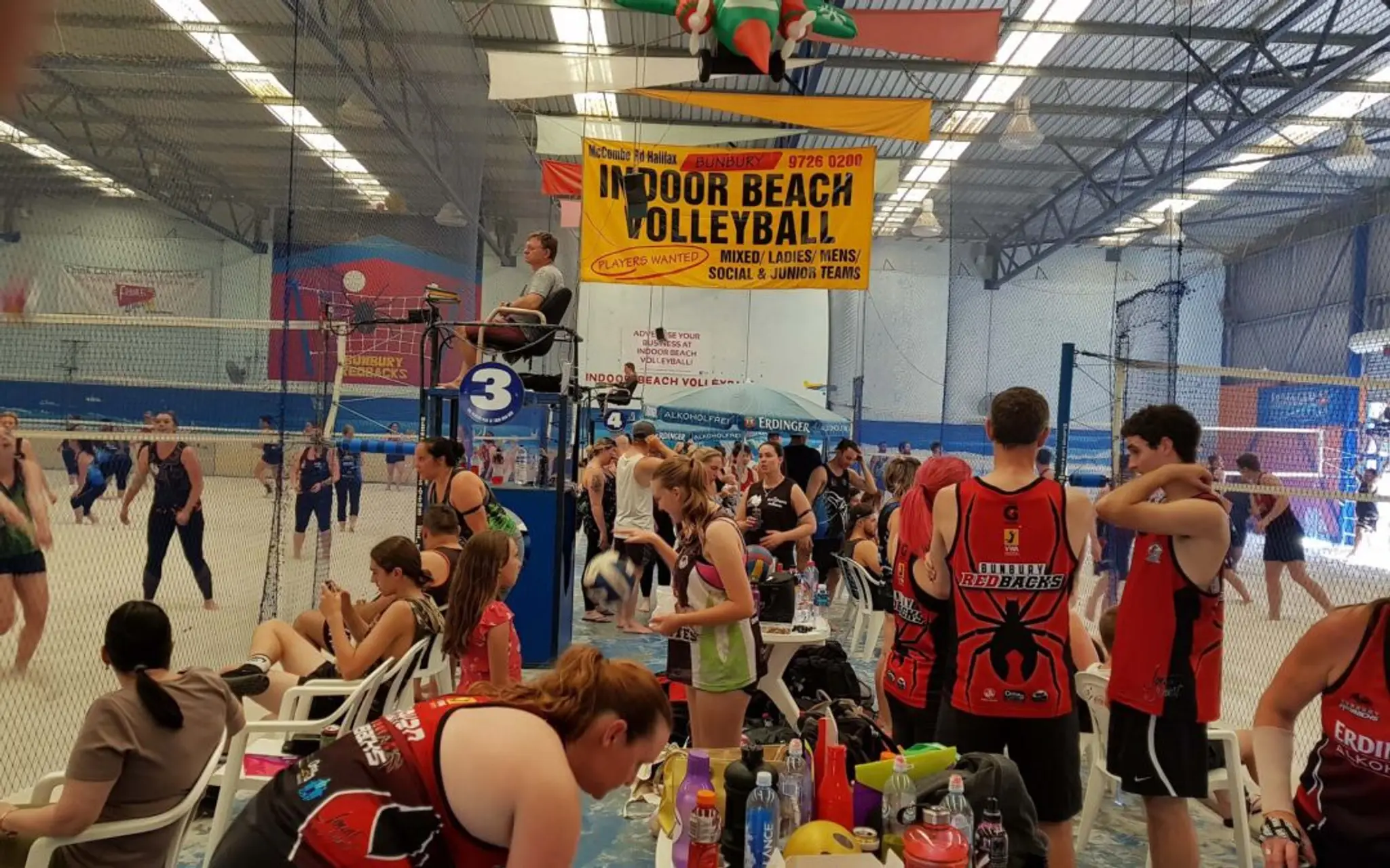 Bunbury Indoor Beach Volleyball