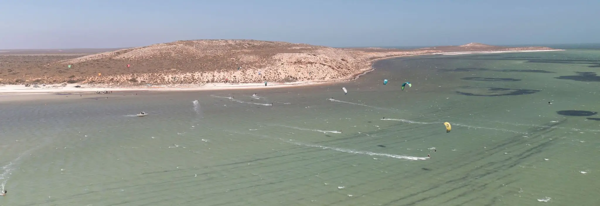 Nicholson Point Shark Bay Kitesurfing