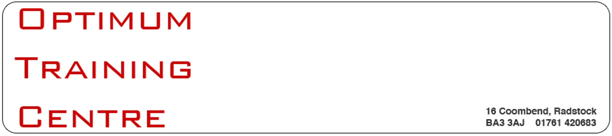 The Optimum Training Centre