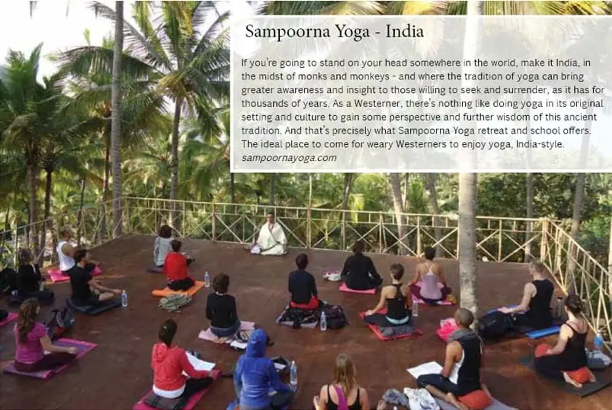 Yoga Teacher Training (YTTC) - Sampoorna Yoga Goa