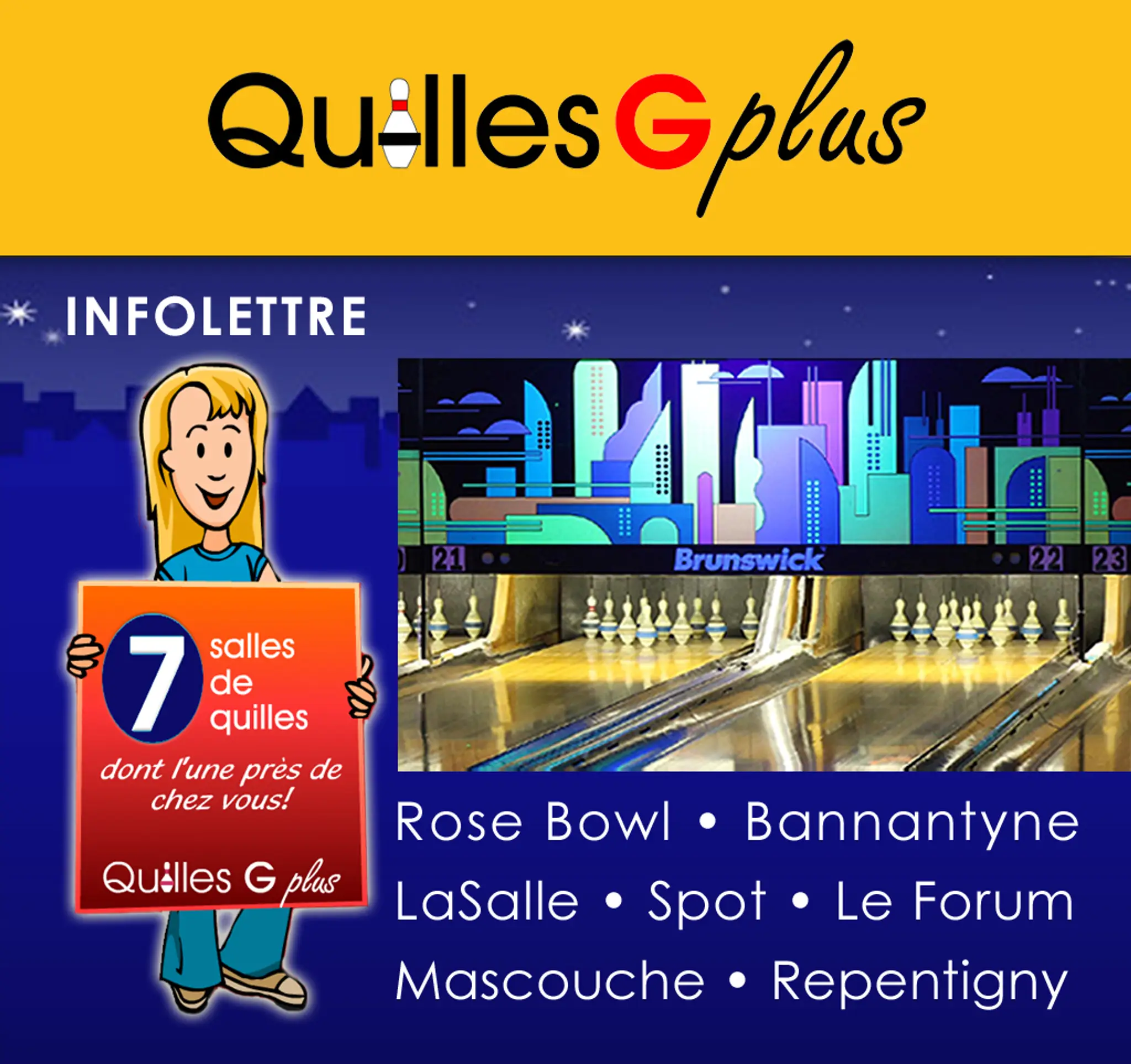 Quilles G Plus