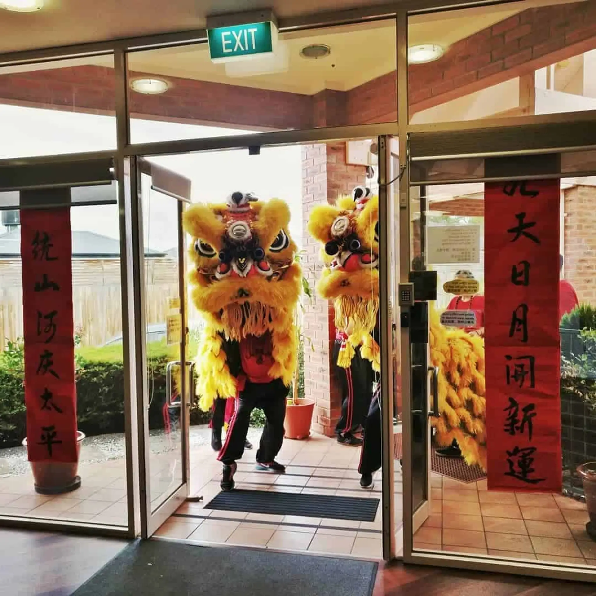 Chinese Masonic Society Lion Dance Team