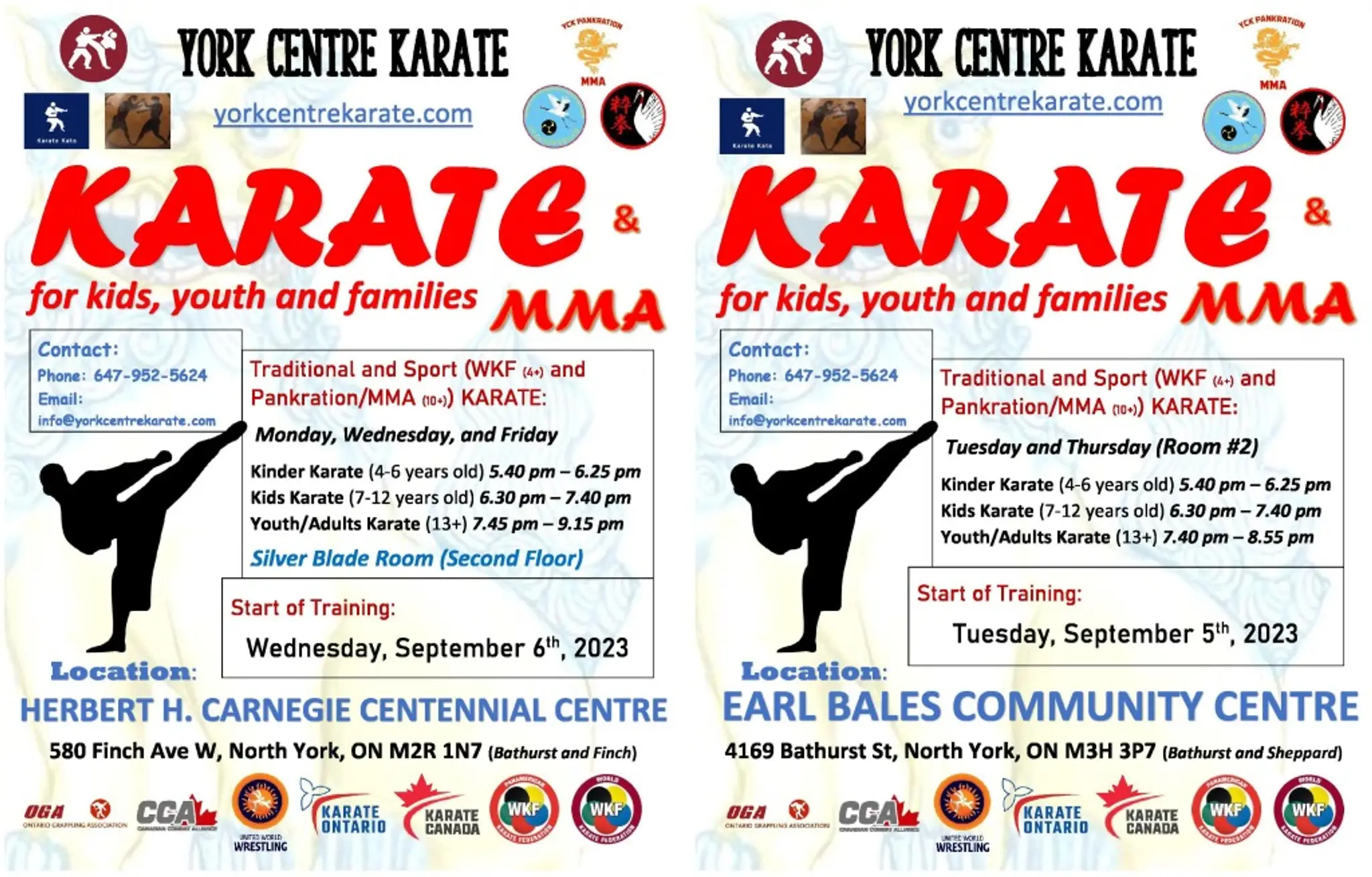 York Centre Karate