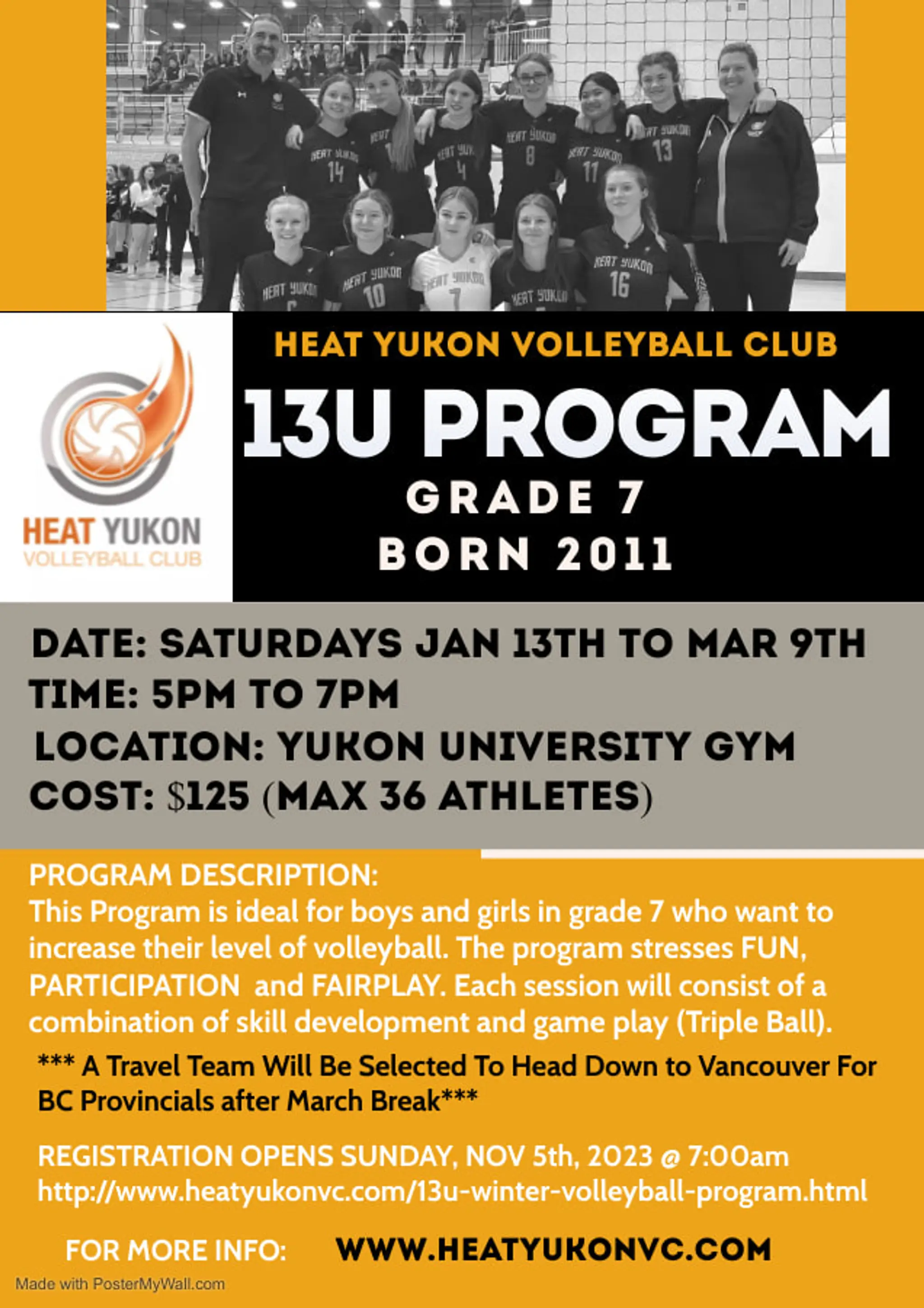 Heat Yukon Volleyball Club