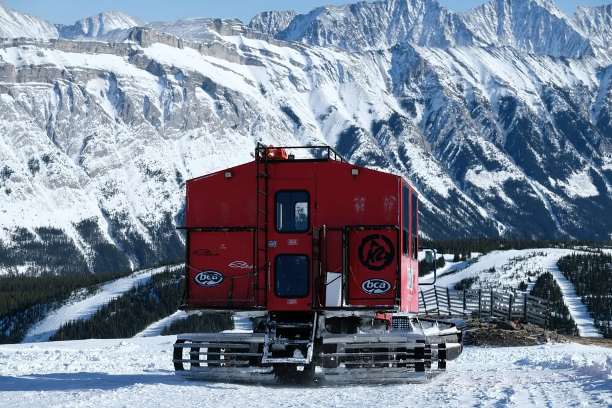 KPOW! Cat Skiing at Fortress Mountain