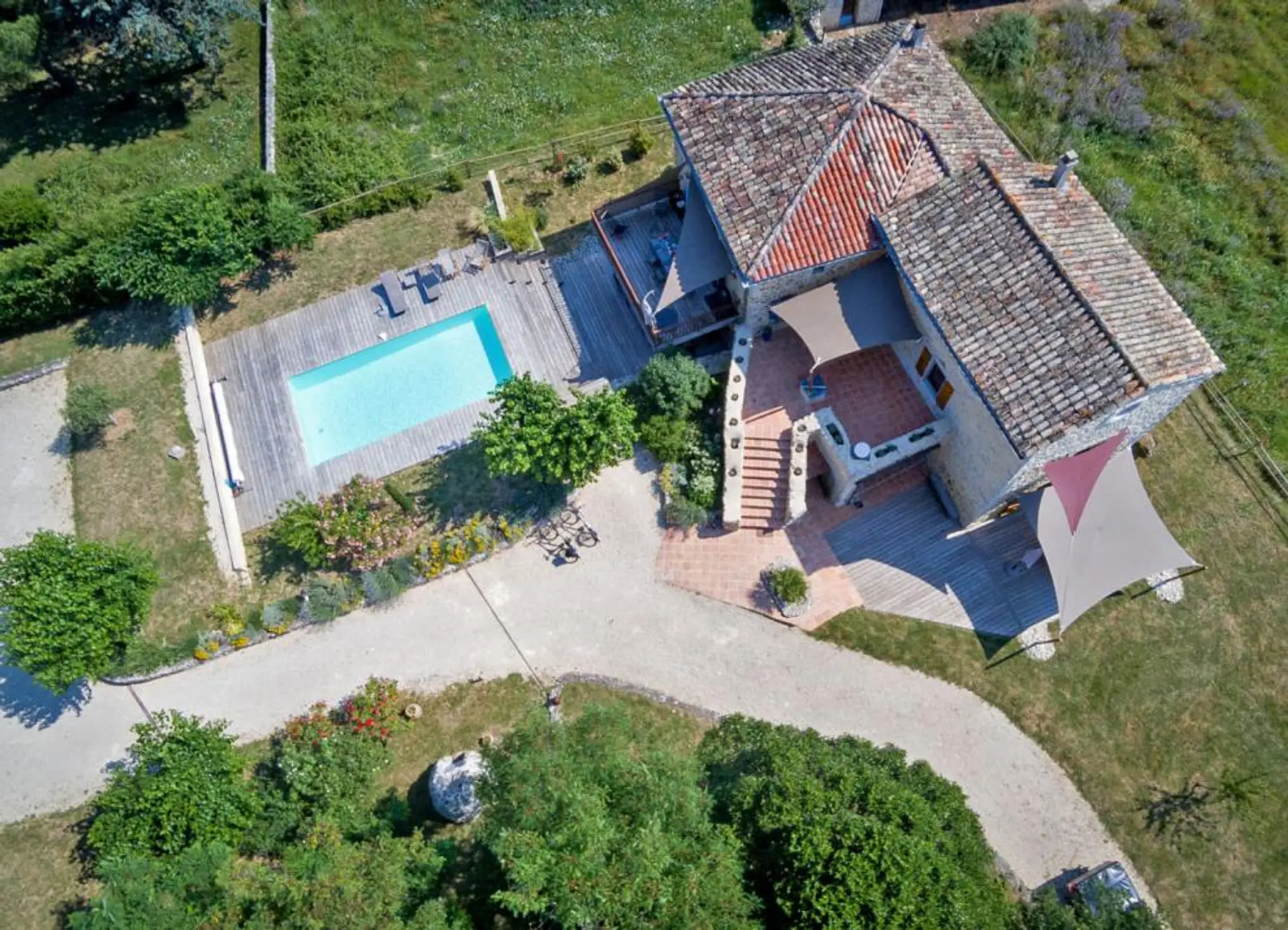 Le Mas Délices à Vallon Pont d'Arc, location maison vacances, gite de charme