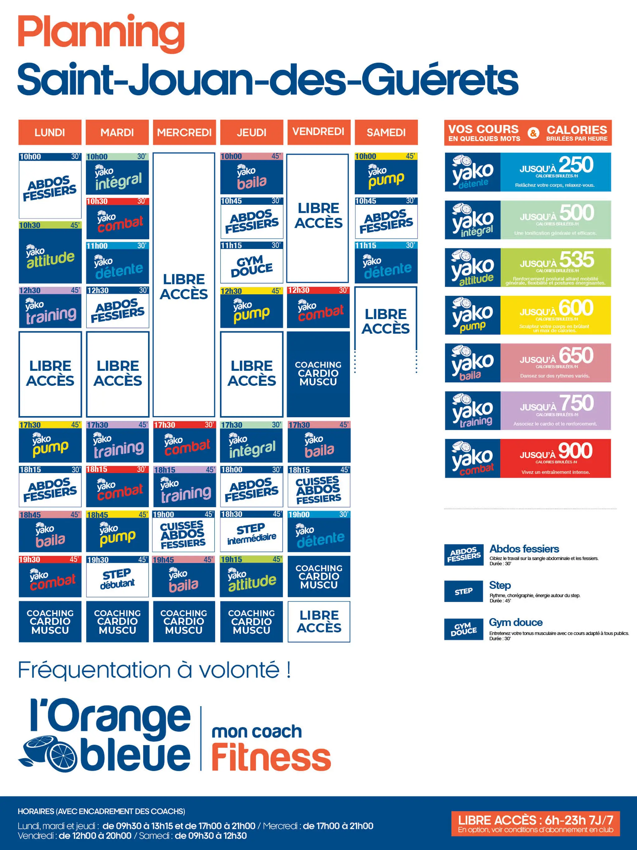Orange Bleue Room De Sport