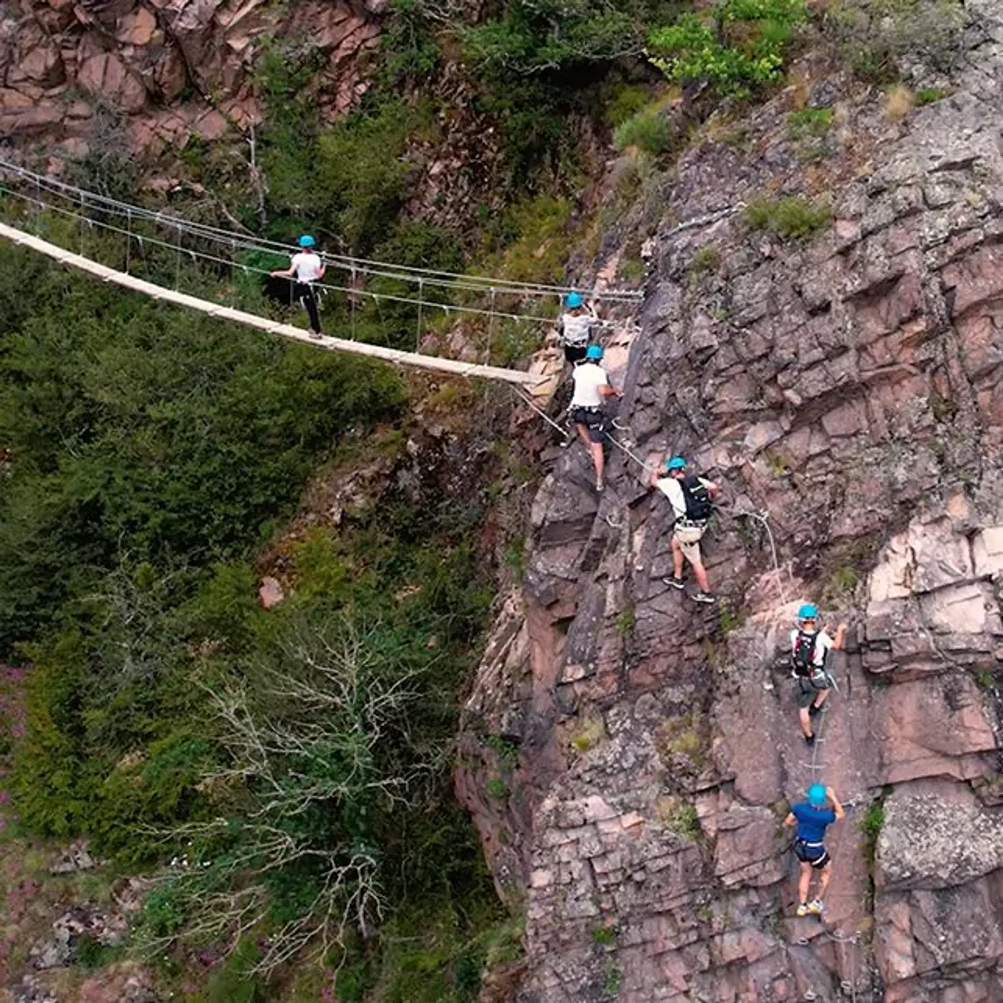 Via Ferrata des Gorges de la Sioule