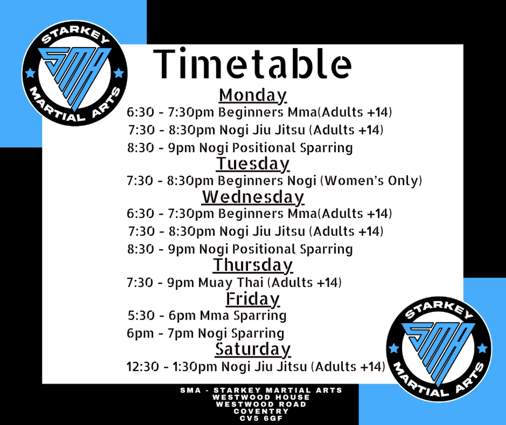 SMA Starkey Martial Arts